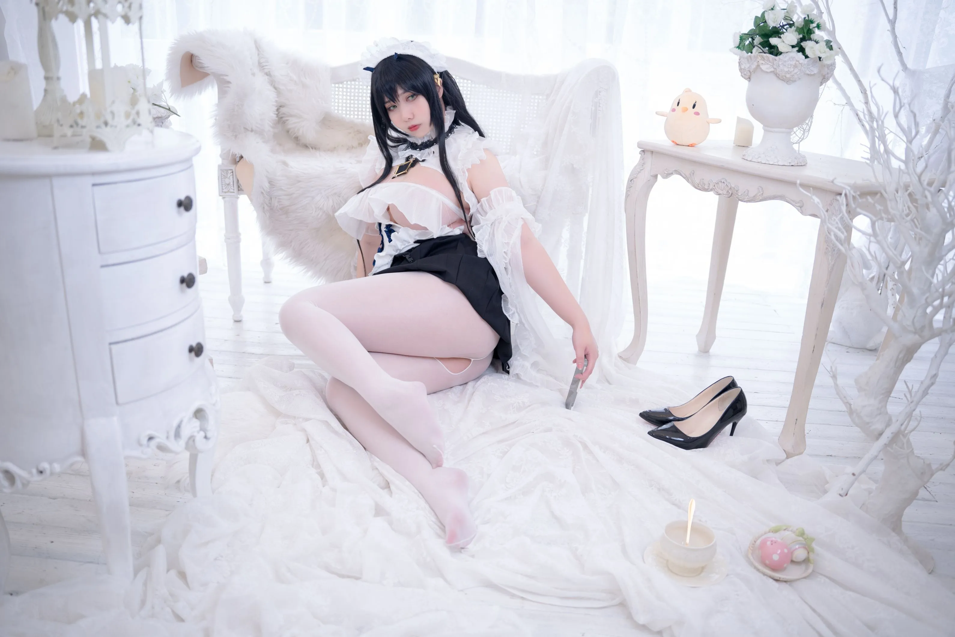 魅瞳Meroko002碧蓝航线不挠女仆没干劲的小姐姐53P745MB0928高分推荐