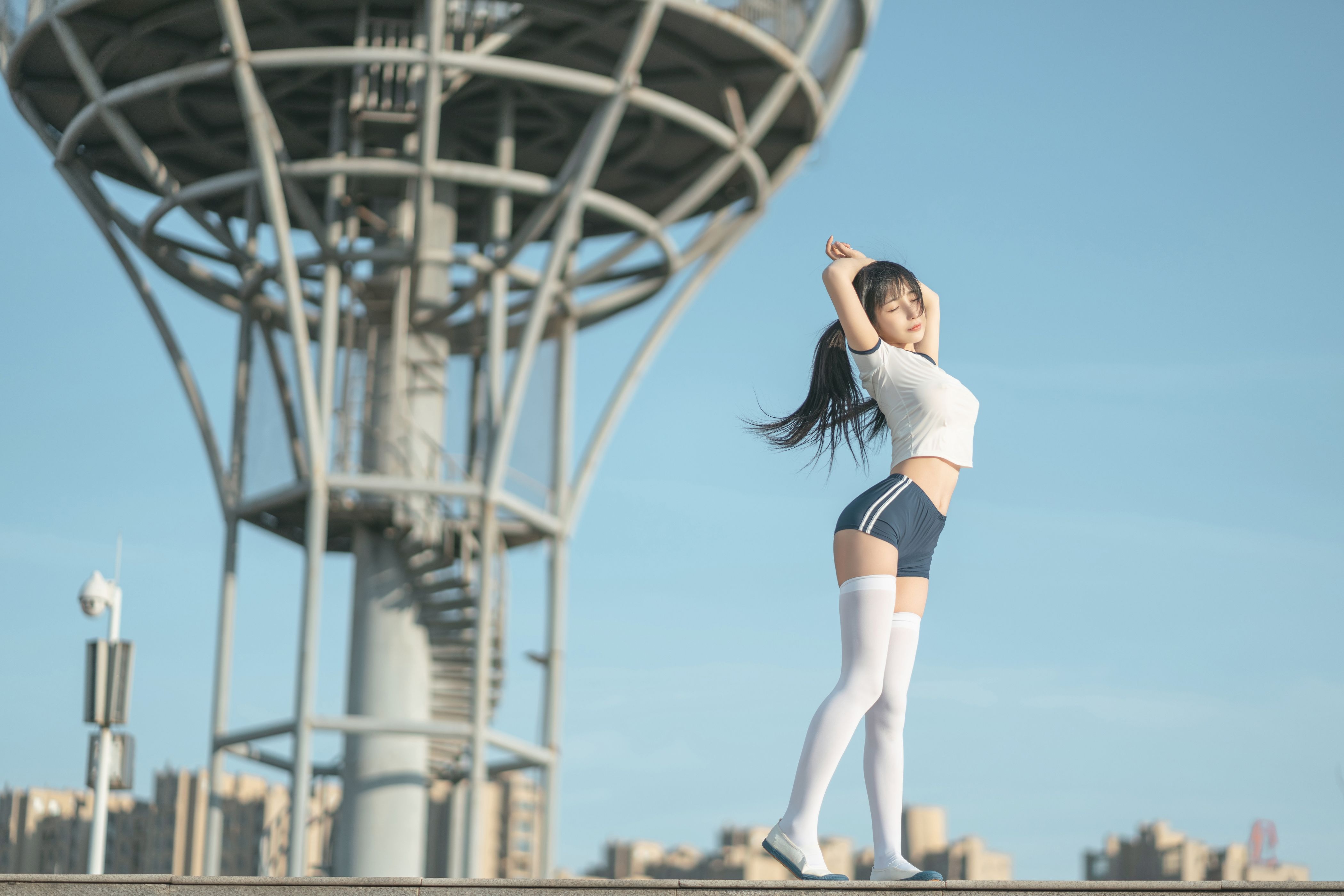 桜井宁宁体操服本周精选