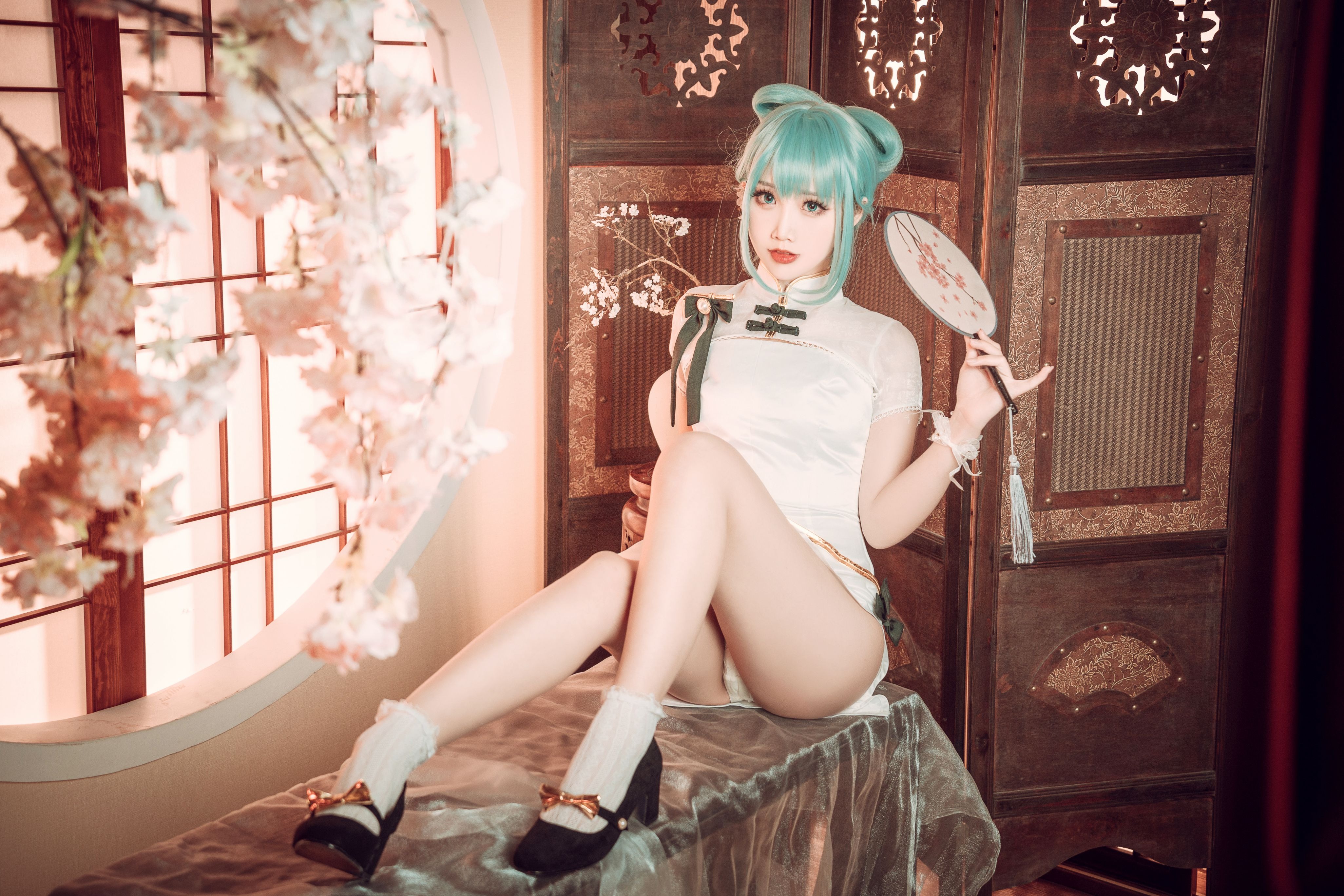 面饼仙儿初音旗袍28P514MB热门写真