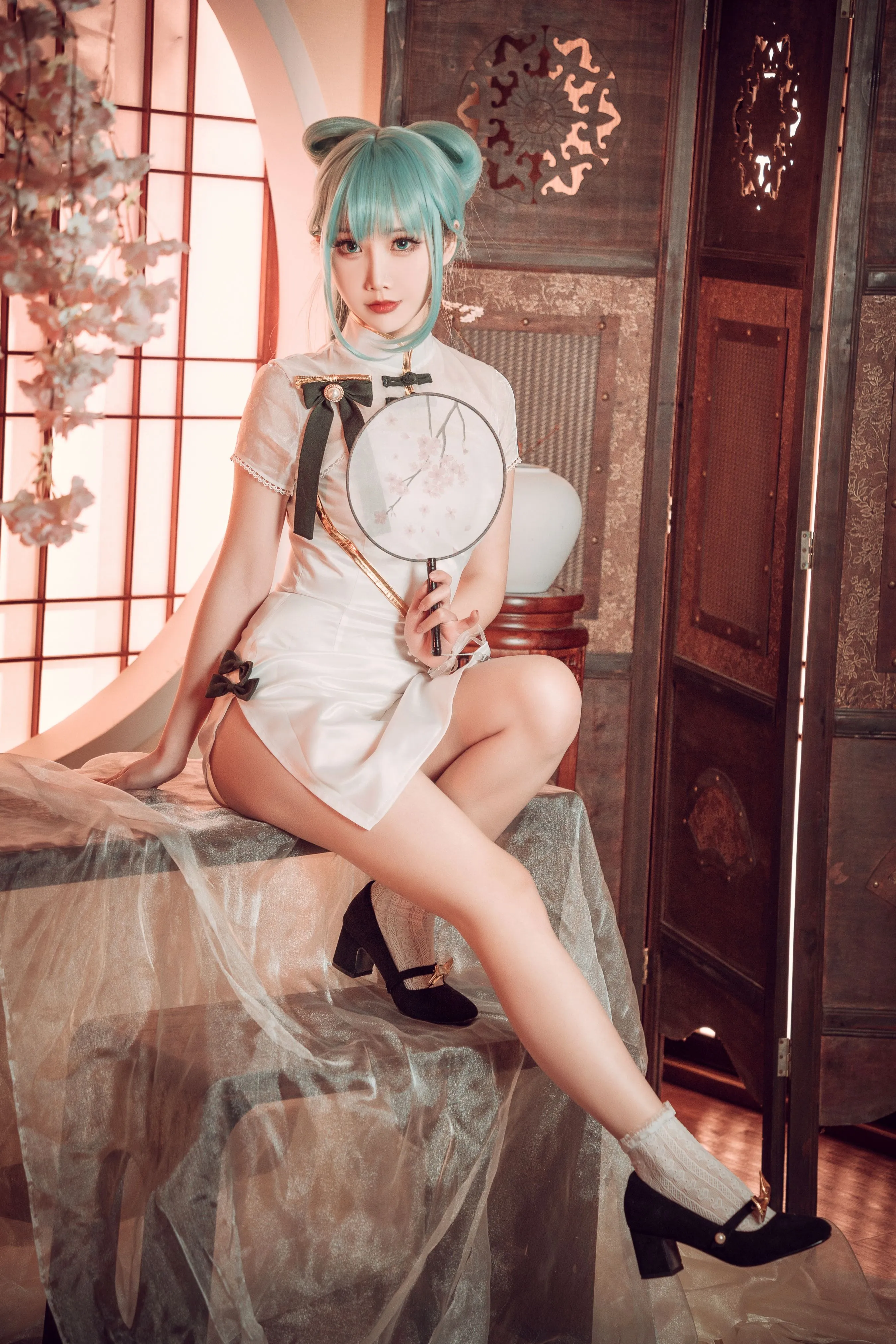 面饼仙儿初音旗袍28P514MB热门写真