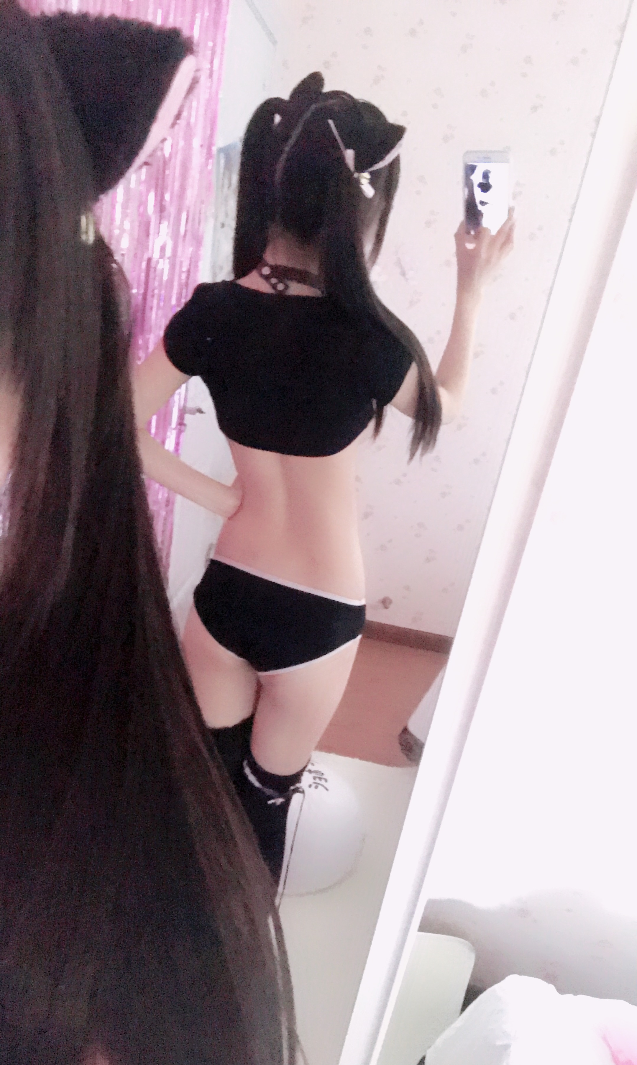 双马尾少女赛高酱黑色漏乳0303作品集