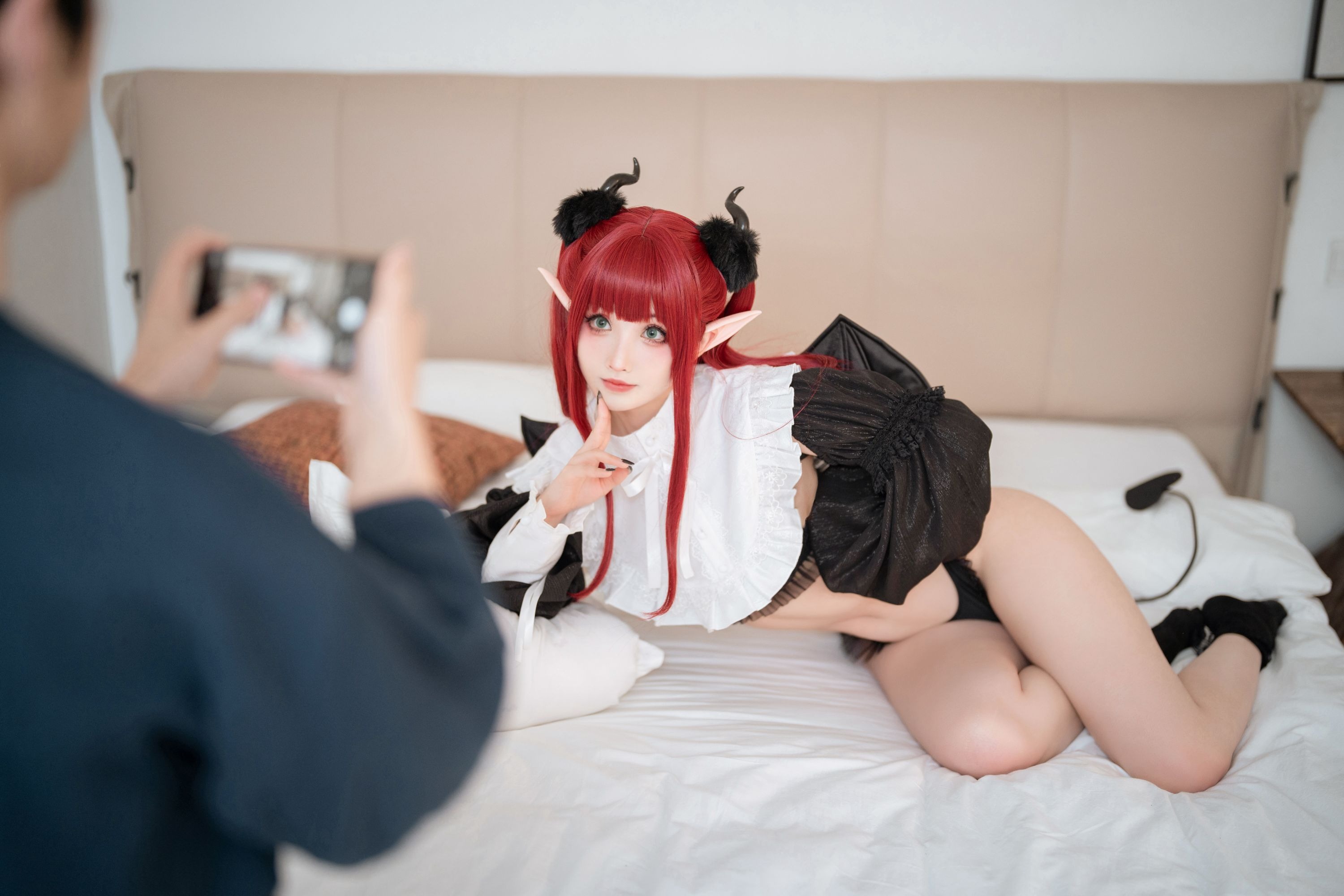 凉凉子梦魔利兹X更衣人偶坠入爱河喜多川0415原版写真