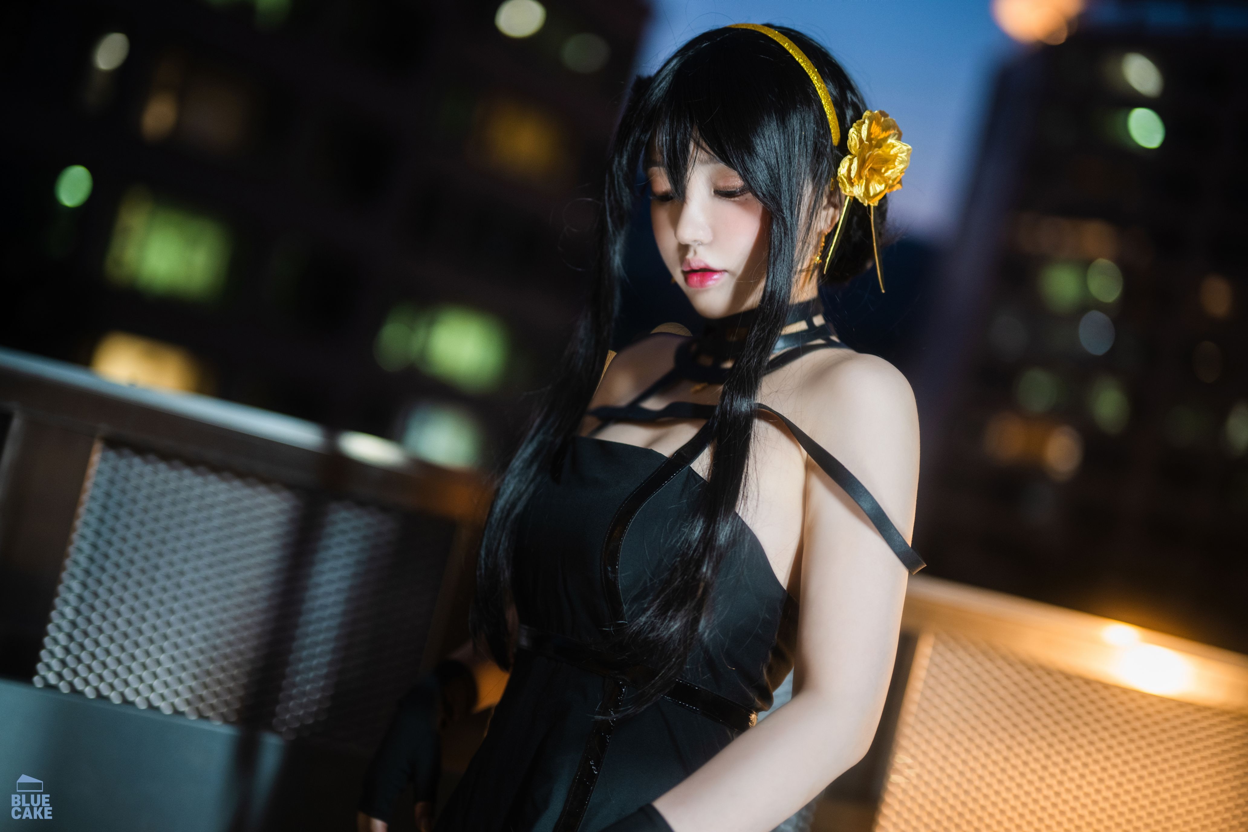 YeEun_BlackRose_RED043精选
