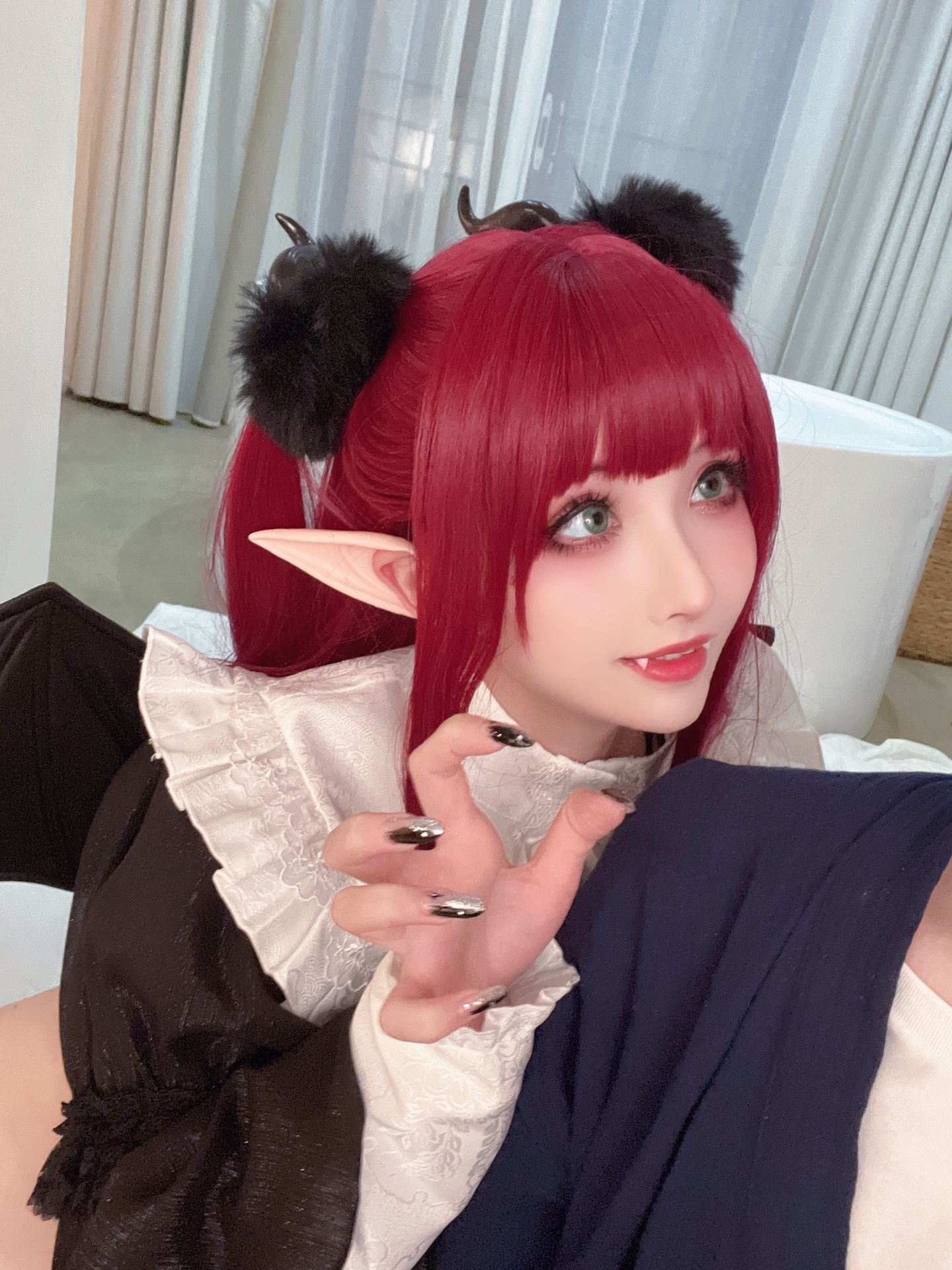 凉凉子梦魔利兹X更衣人偶坠入爱河喜多川0415原版写真