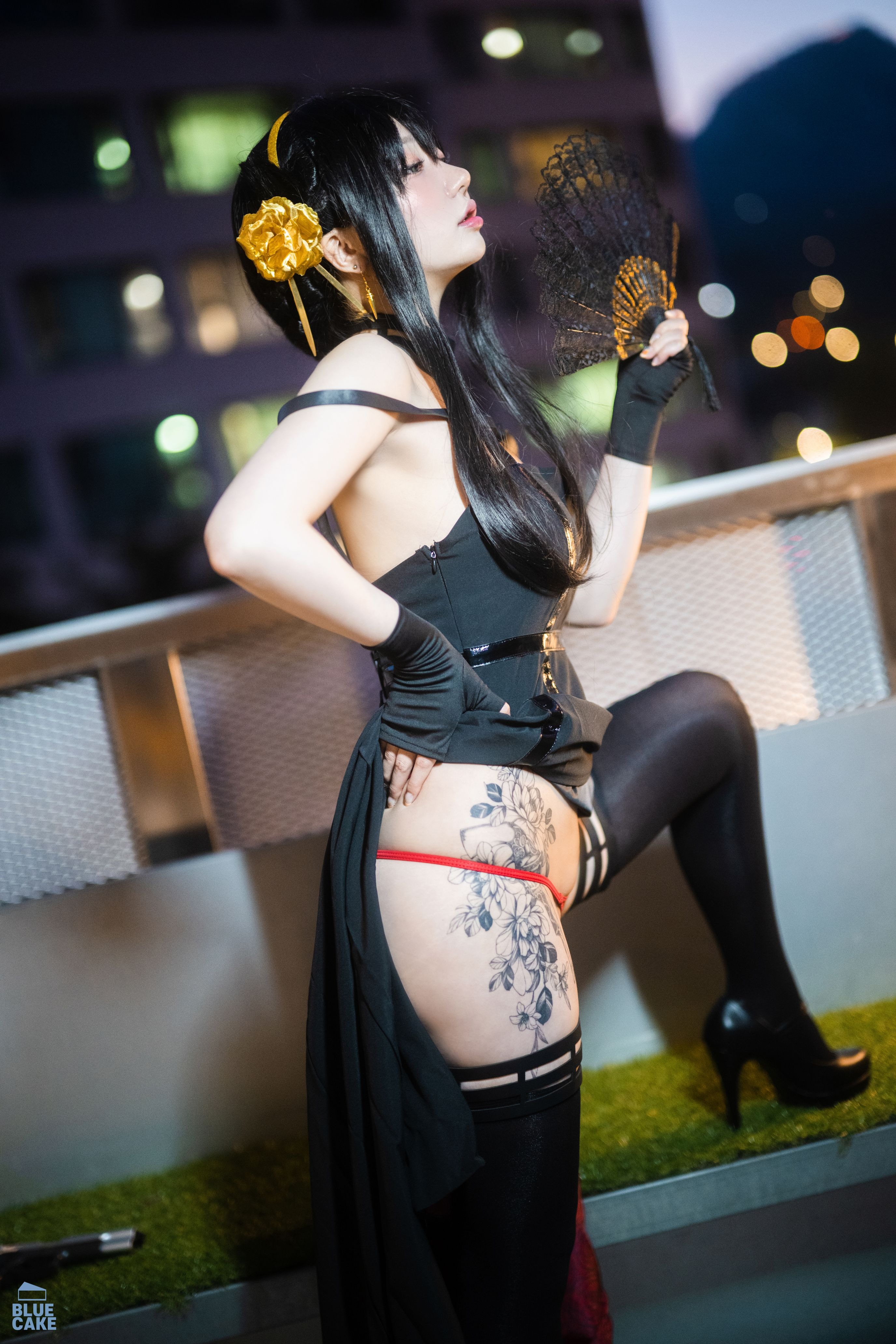 YeEun_BlackRose_RED043精选