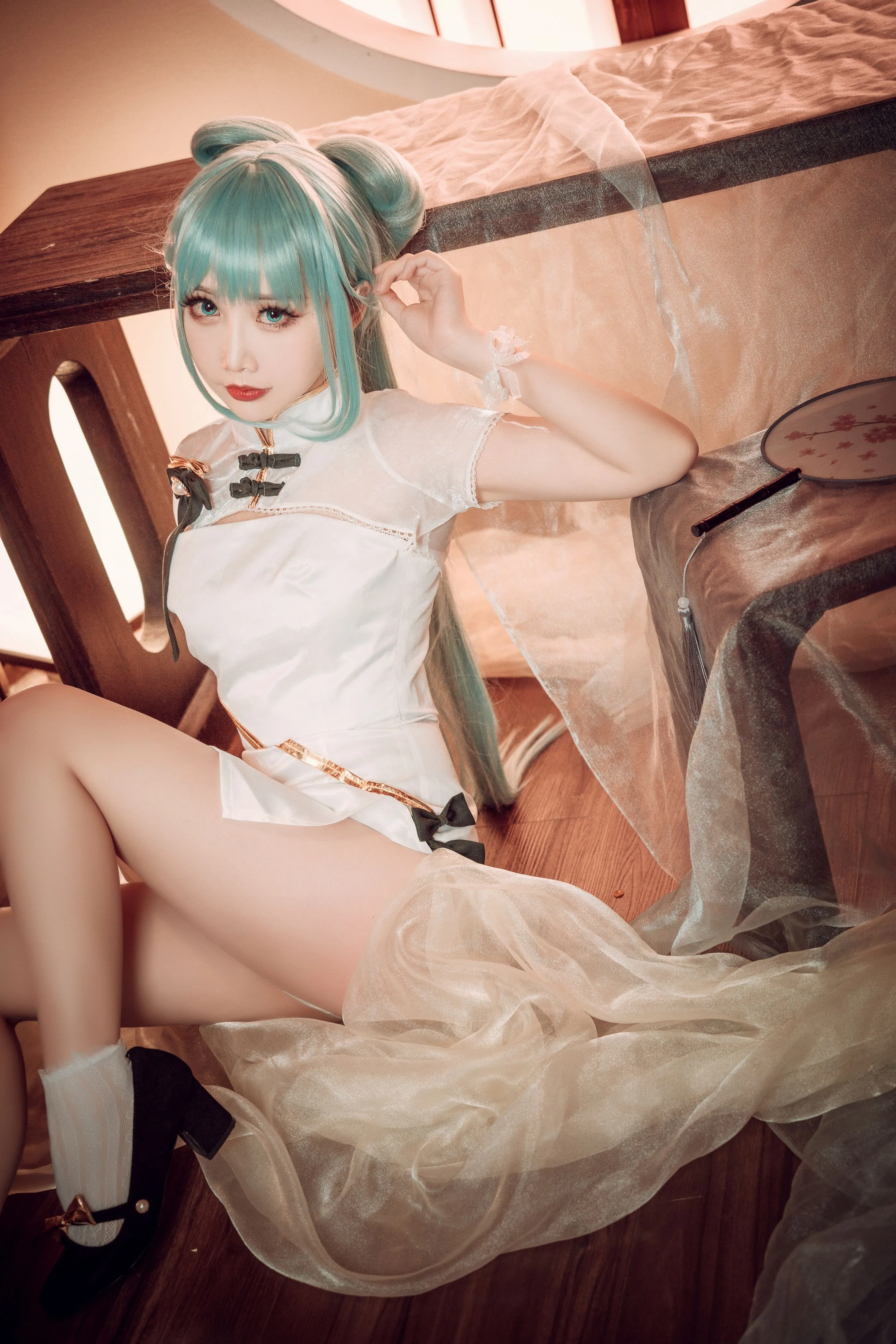 面饼仙儿初音旗袍28P514MB热门写真