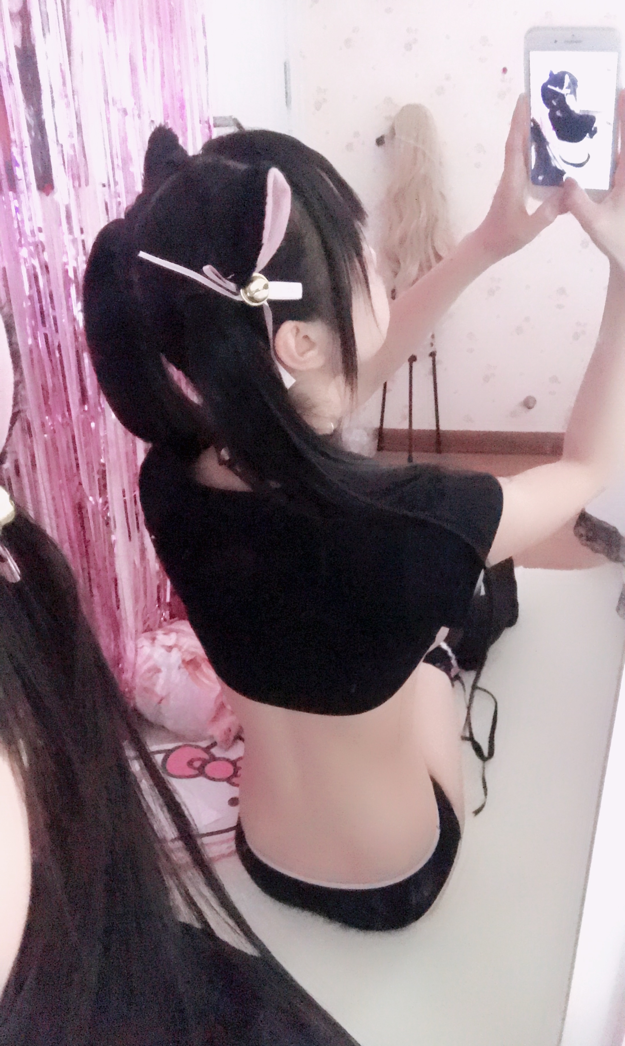 双马尾少女赛高酱黑色漏乳0303作品集