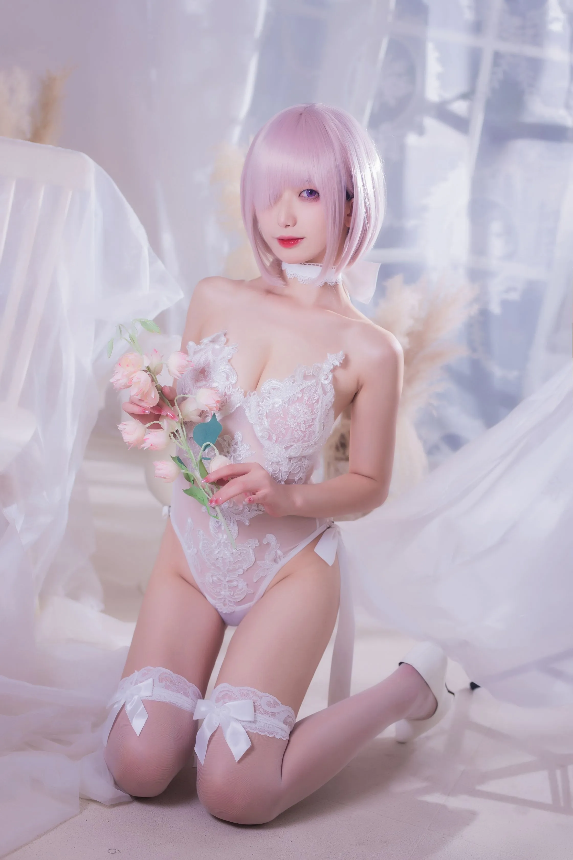 封疆疆v玛修婚纱网红写真