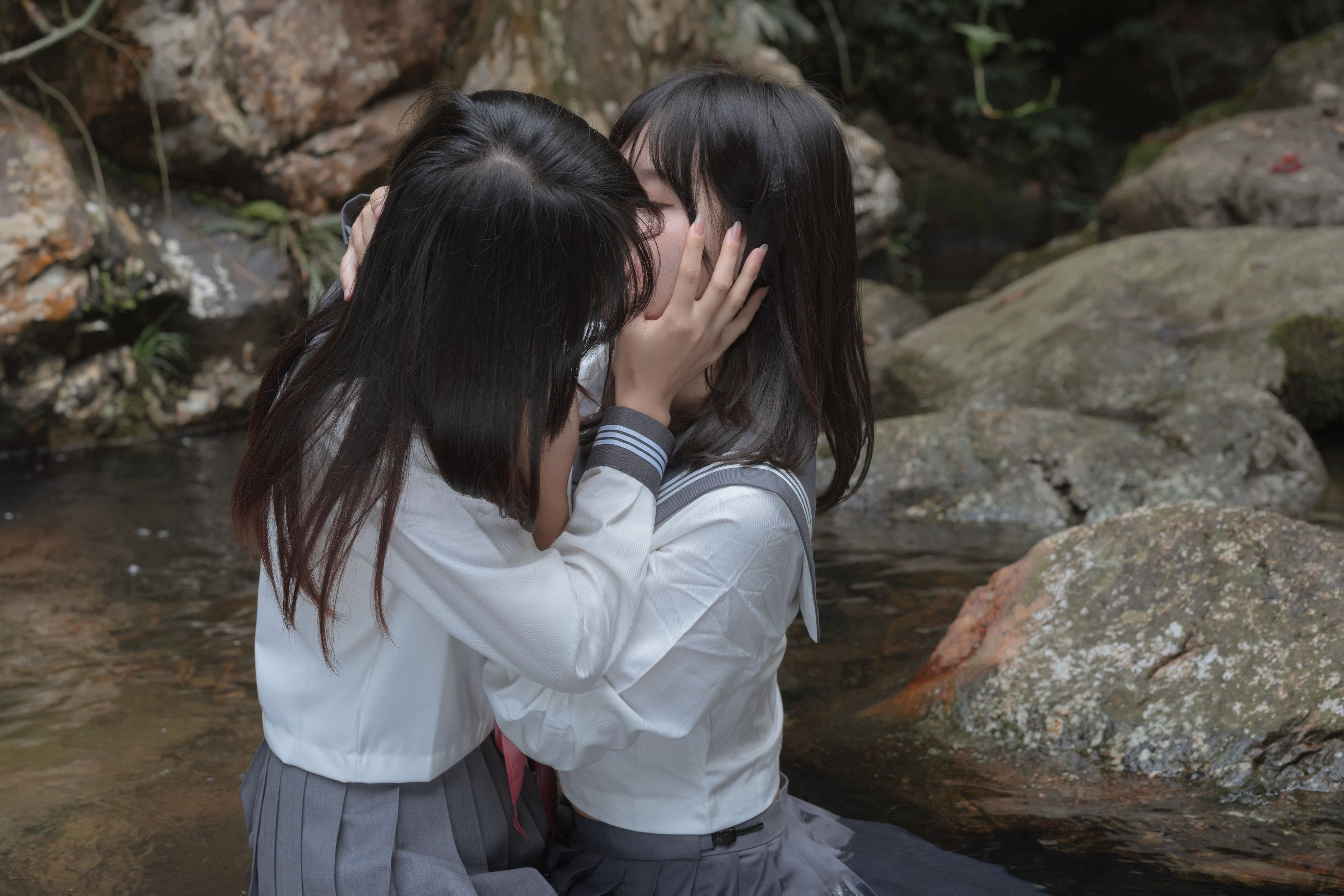 萌芽儿X请叫我若生小溪JK百合限时福利
