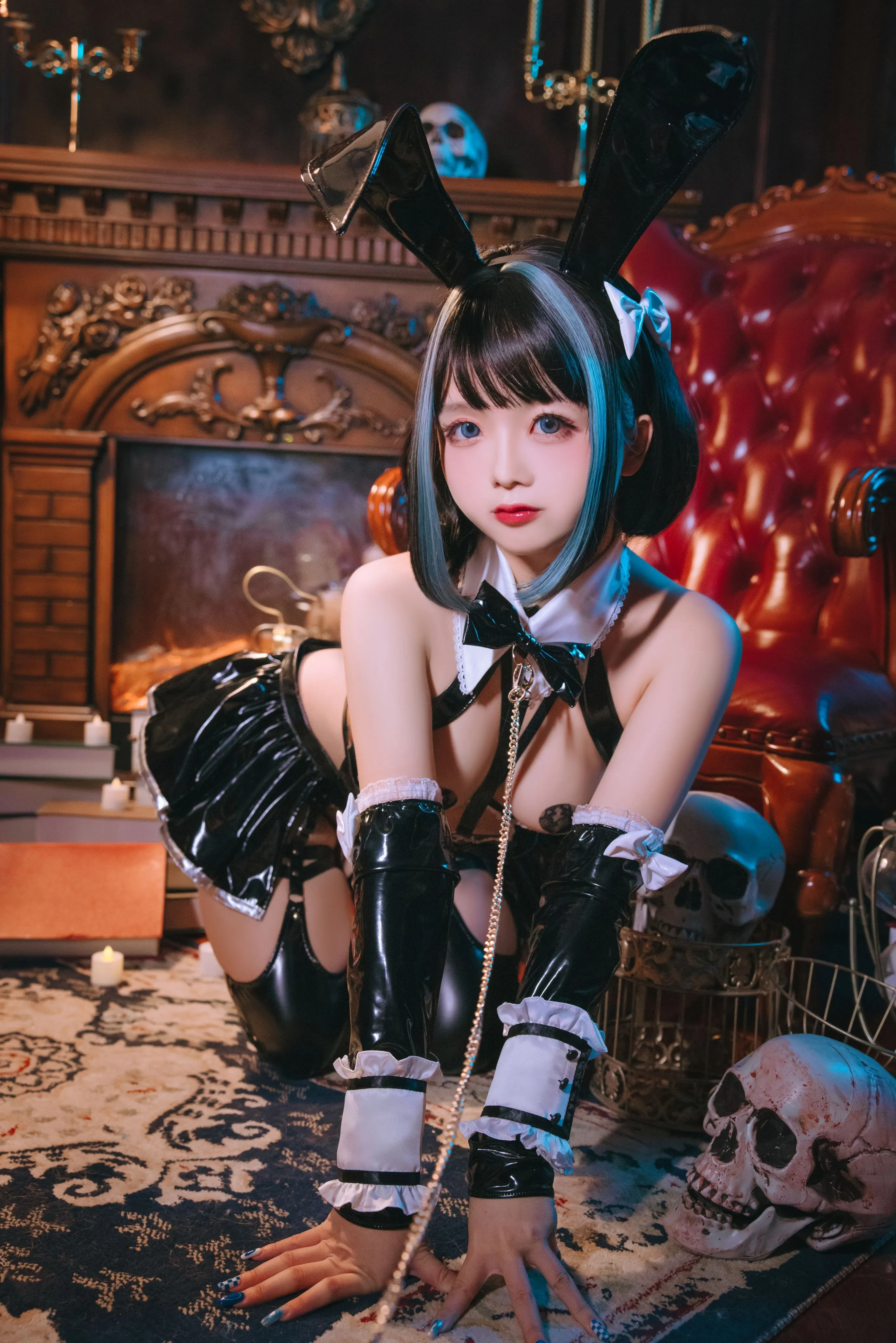 日奈娇万圣恶魔皮衣66P139GB爆款写真