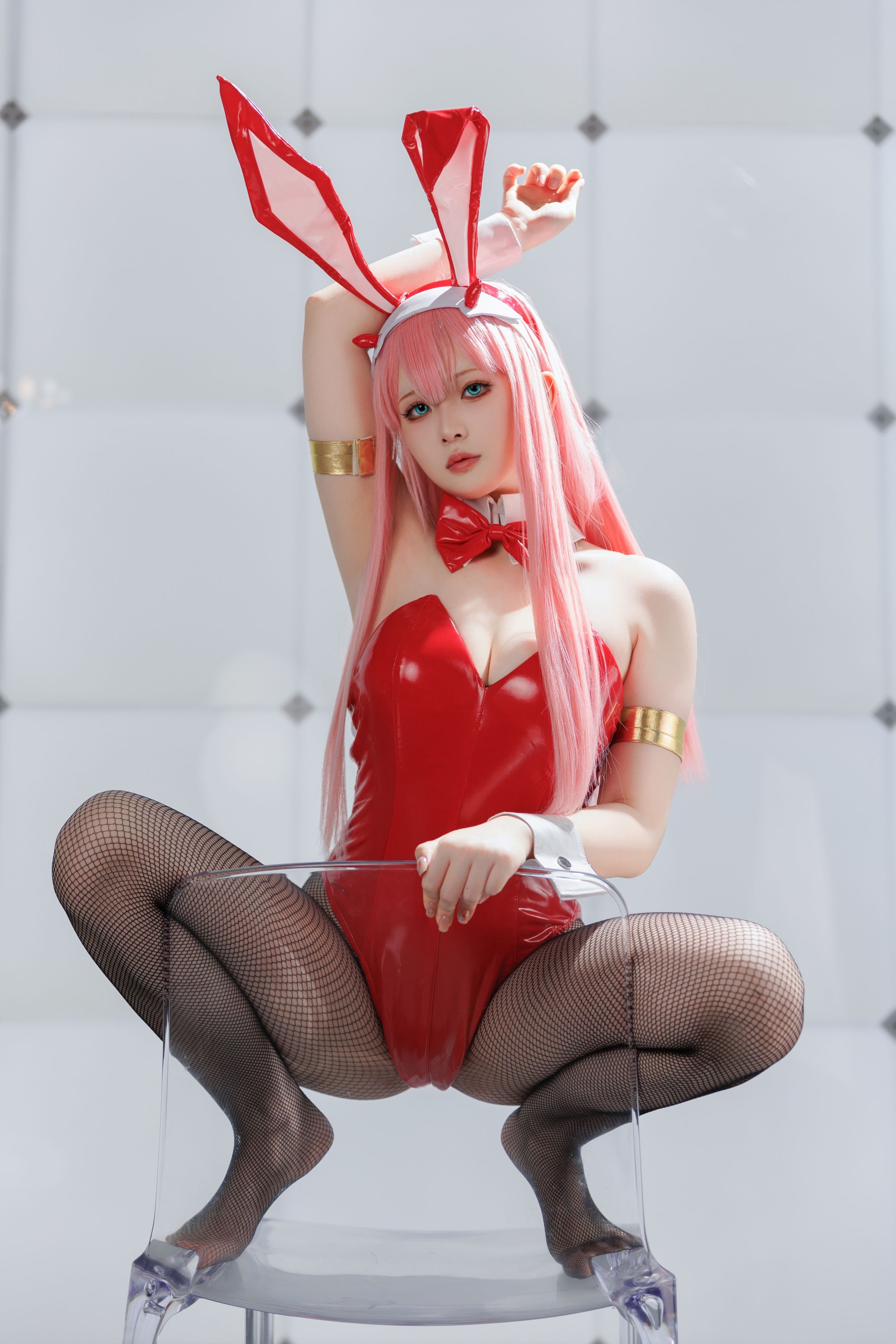 屿鱼ZeroTwo国家队02cosplay屿鱼高清图集精品合集