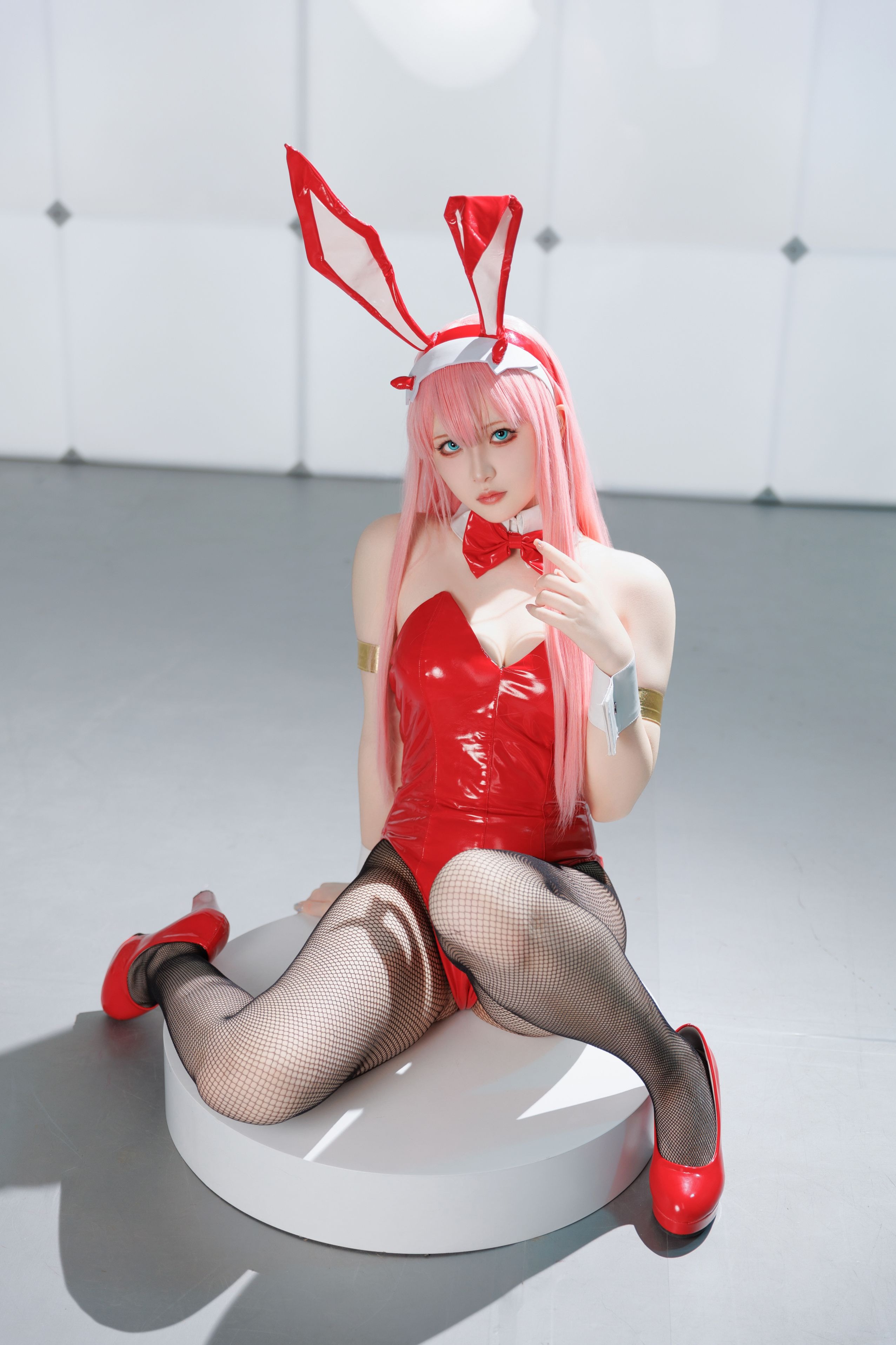 屿鱼ZeroTwo国家队02cosplay屿鱼高清图集精品合集