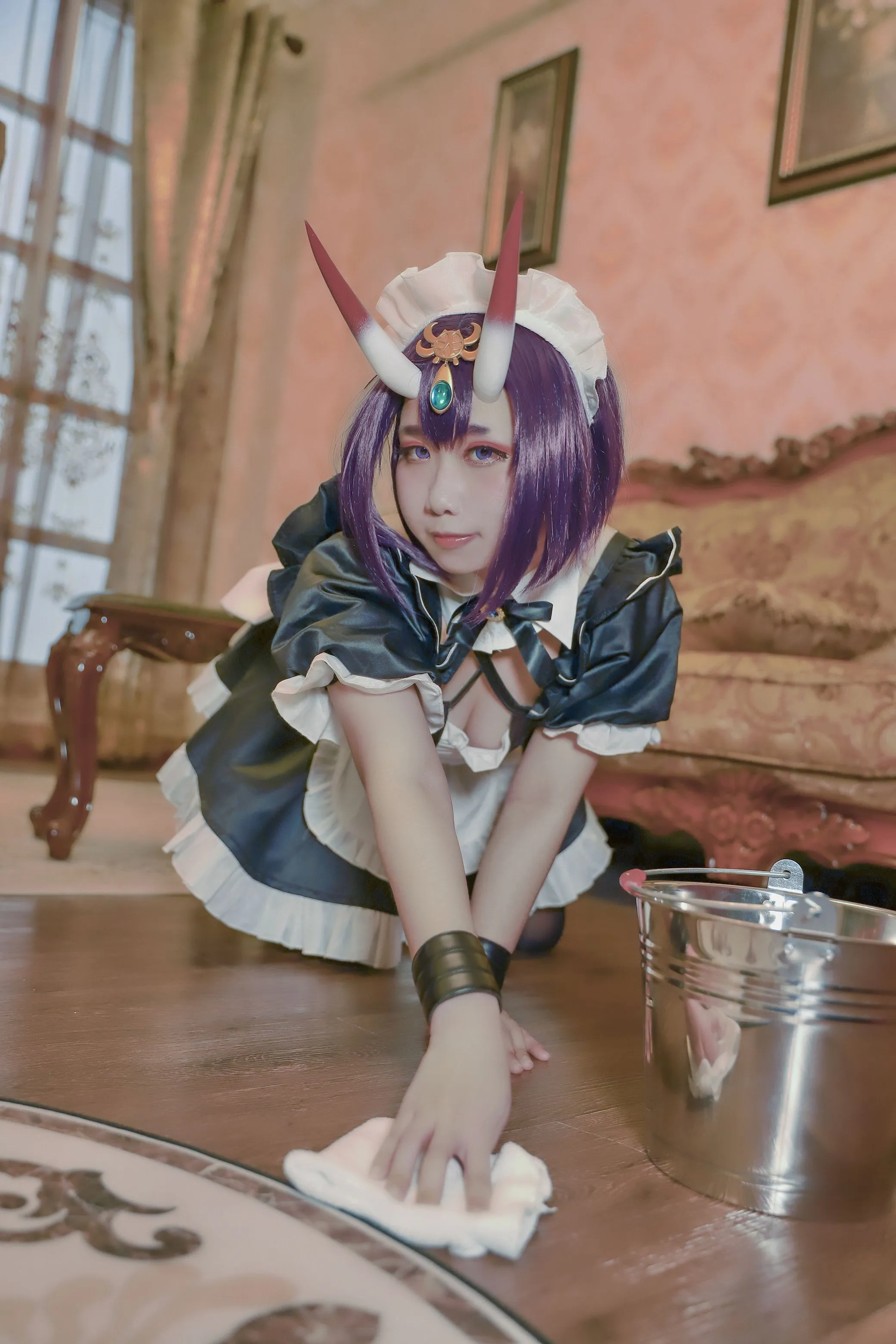 贞子蜜桃酒吞童子女仆20P118MB完整版