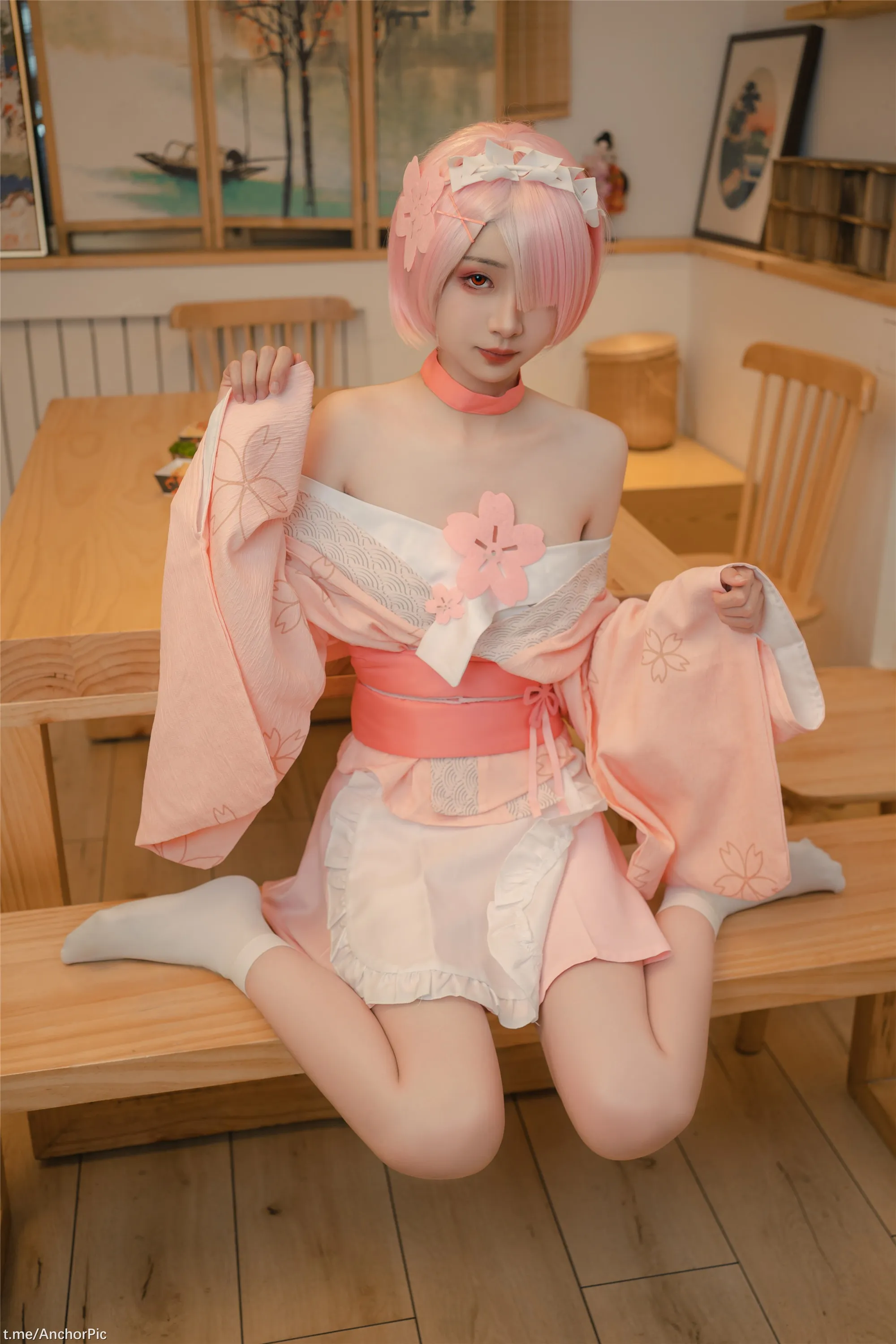 喵小吉金鱼kinngyo从零开始的女体盛宴101P1007原版写真