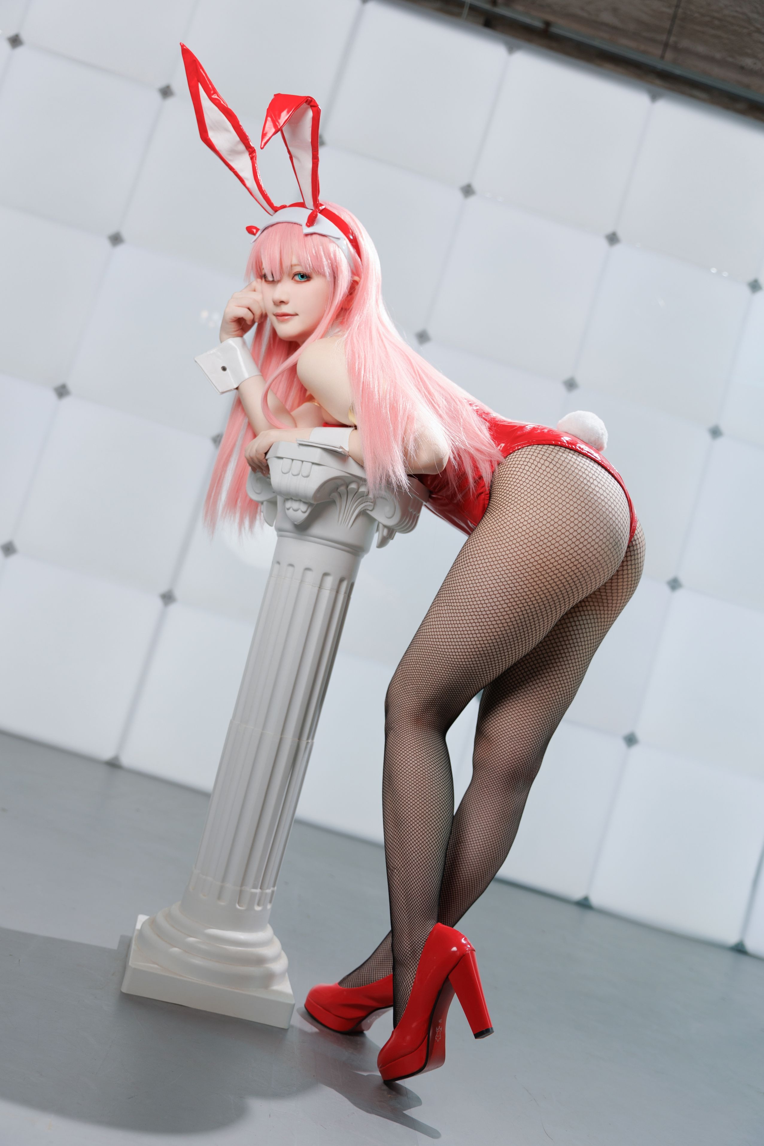 屿鱼ZeroTwo国家队02cosplay屿鱼高清图集精品合集
