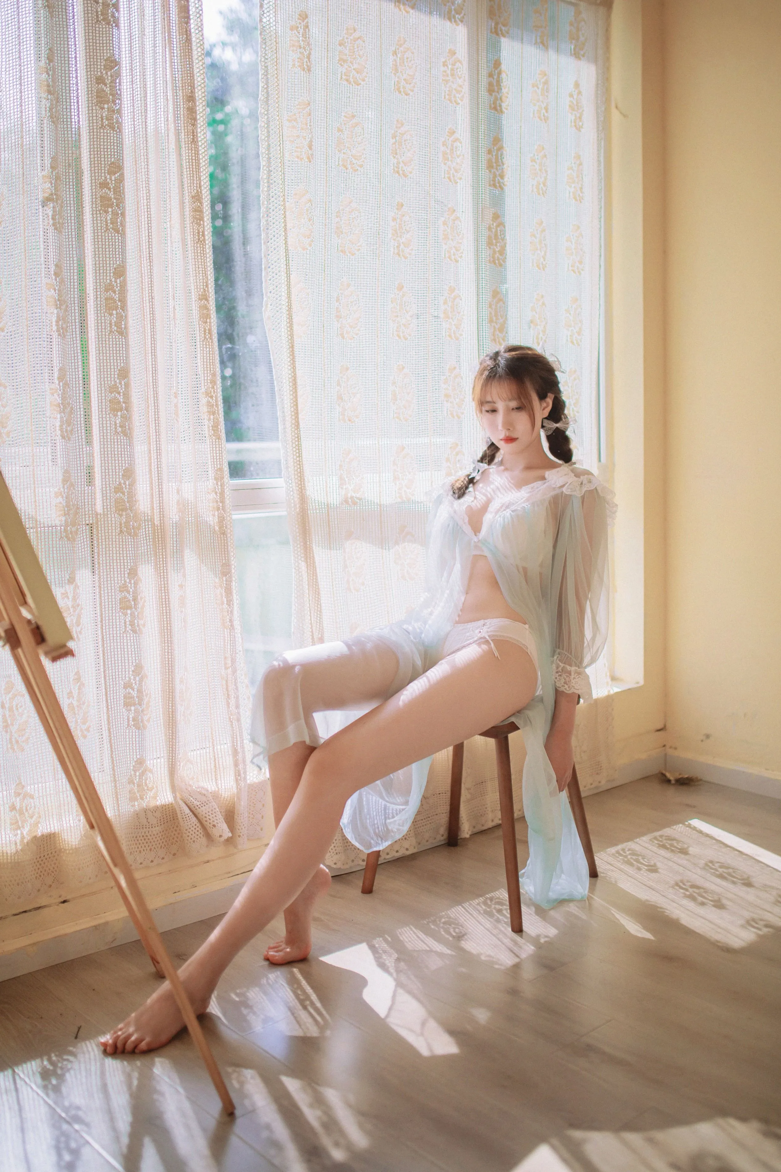 NO022蓝纱衣40P596MB高清无水印