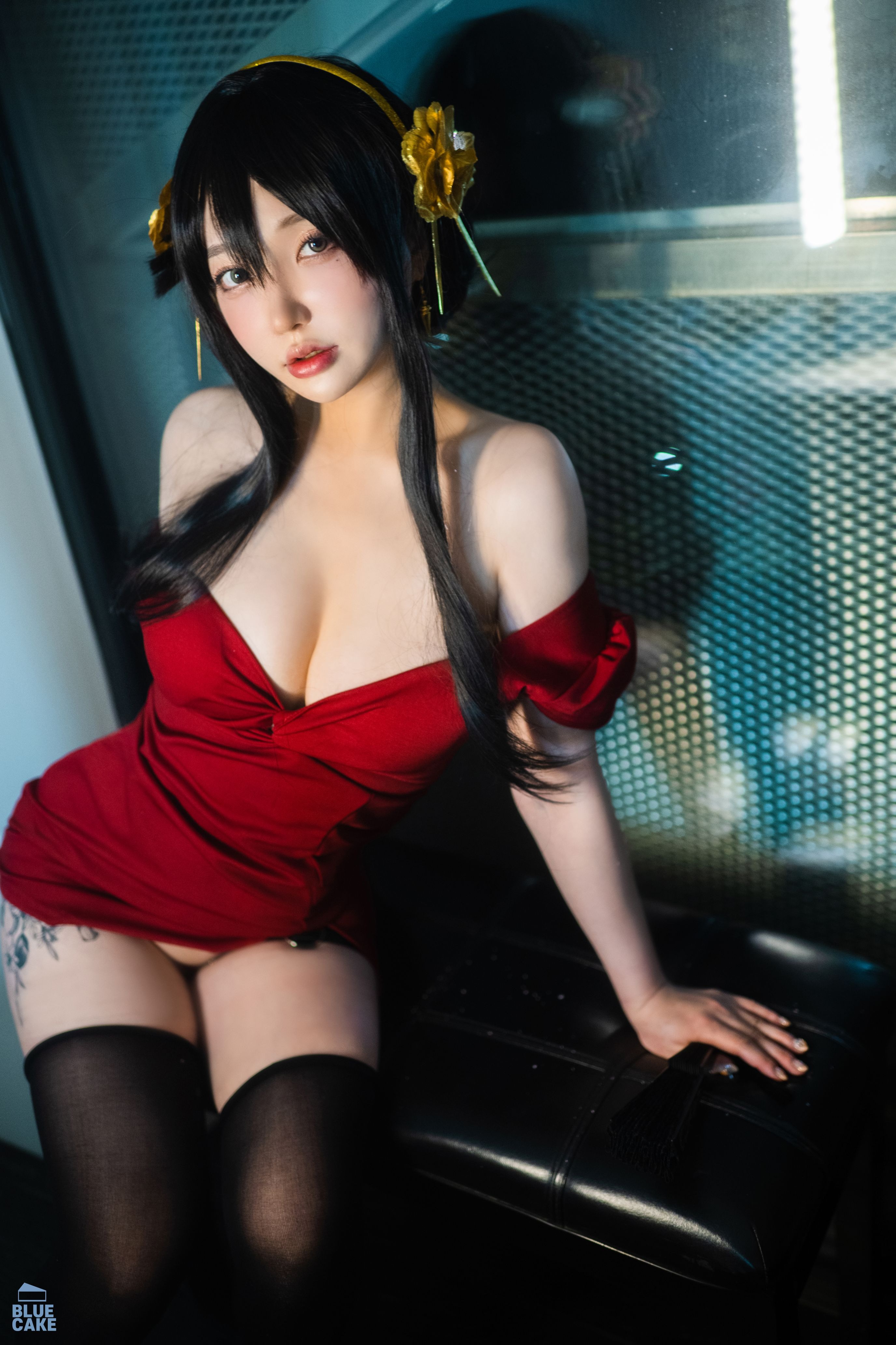 YeEun_BlackRose_RED043精选