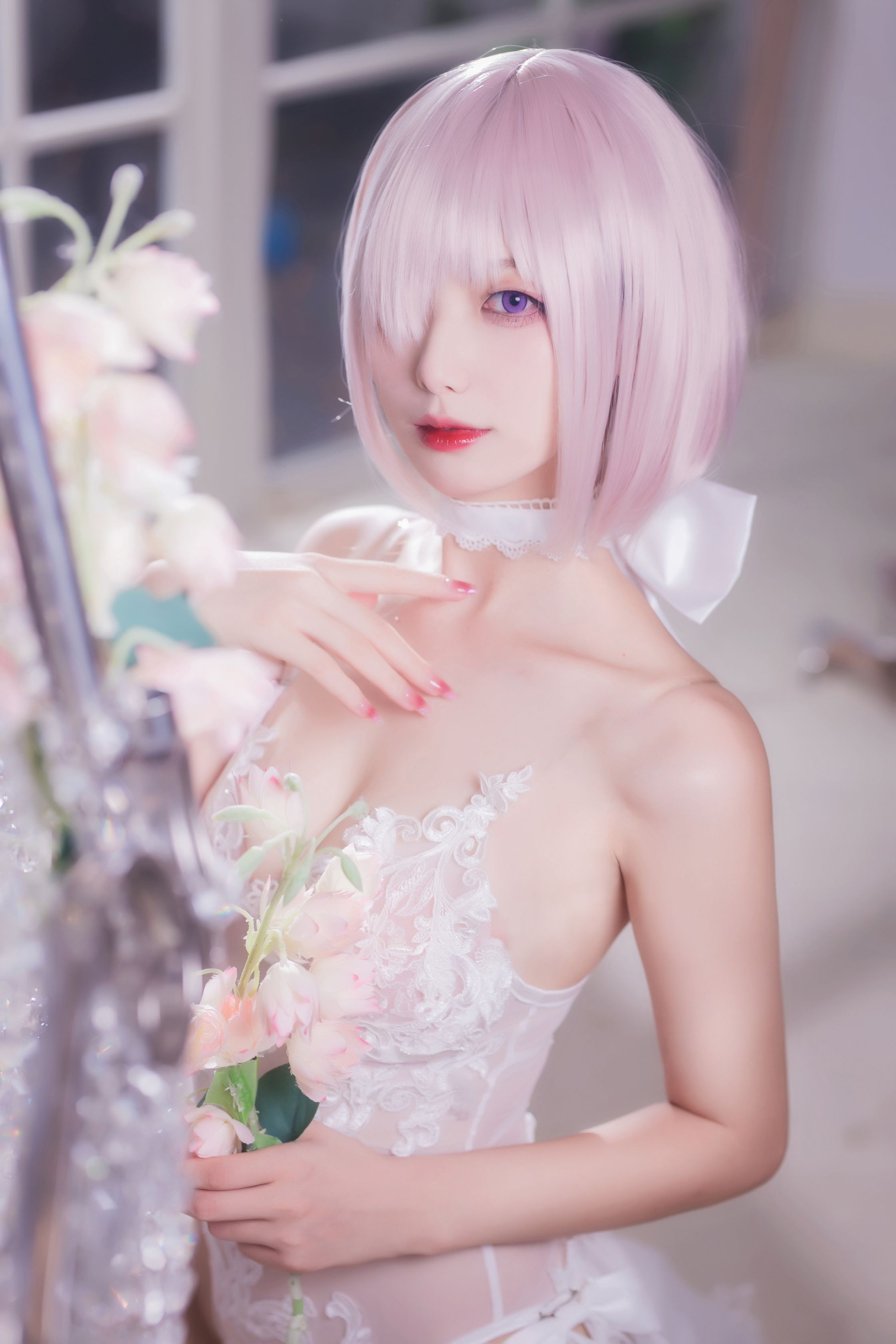 封疆疆v玛修婚纱网红写真