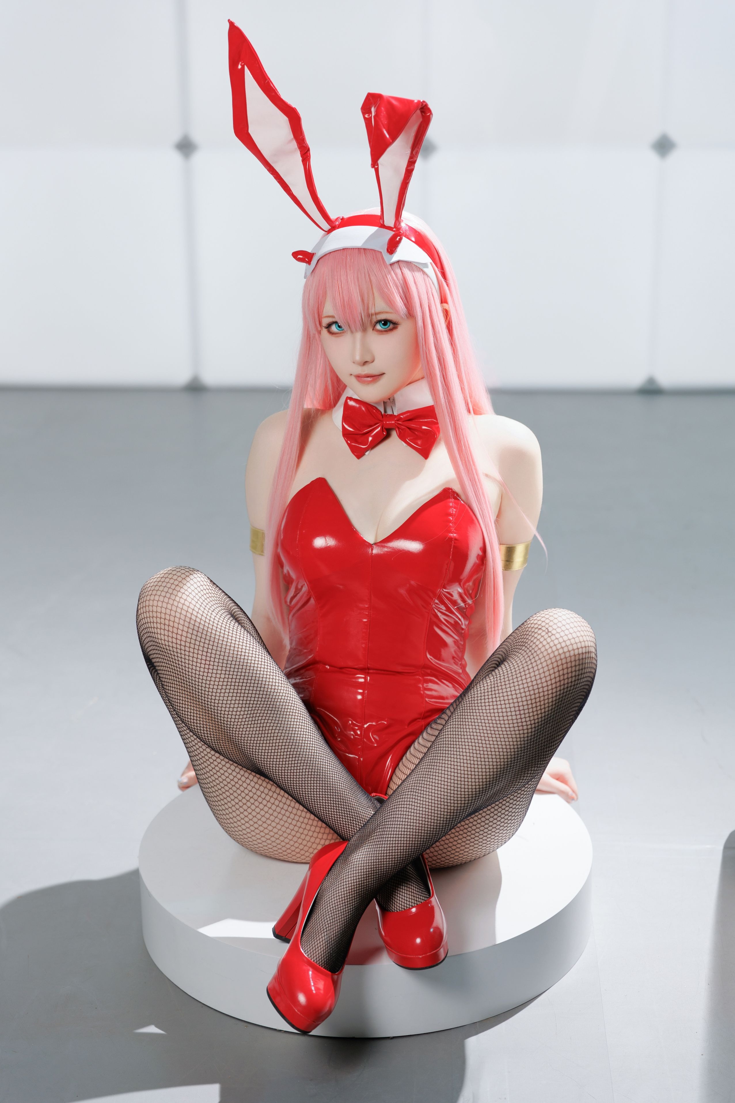 屿鱼ZeroTwo国家队02cosplay屿鱼高清图集精品合集