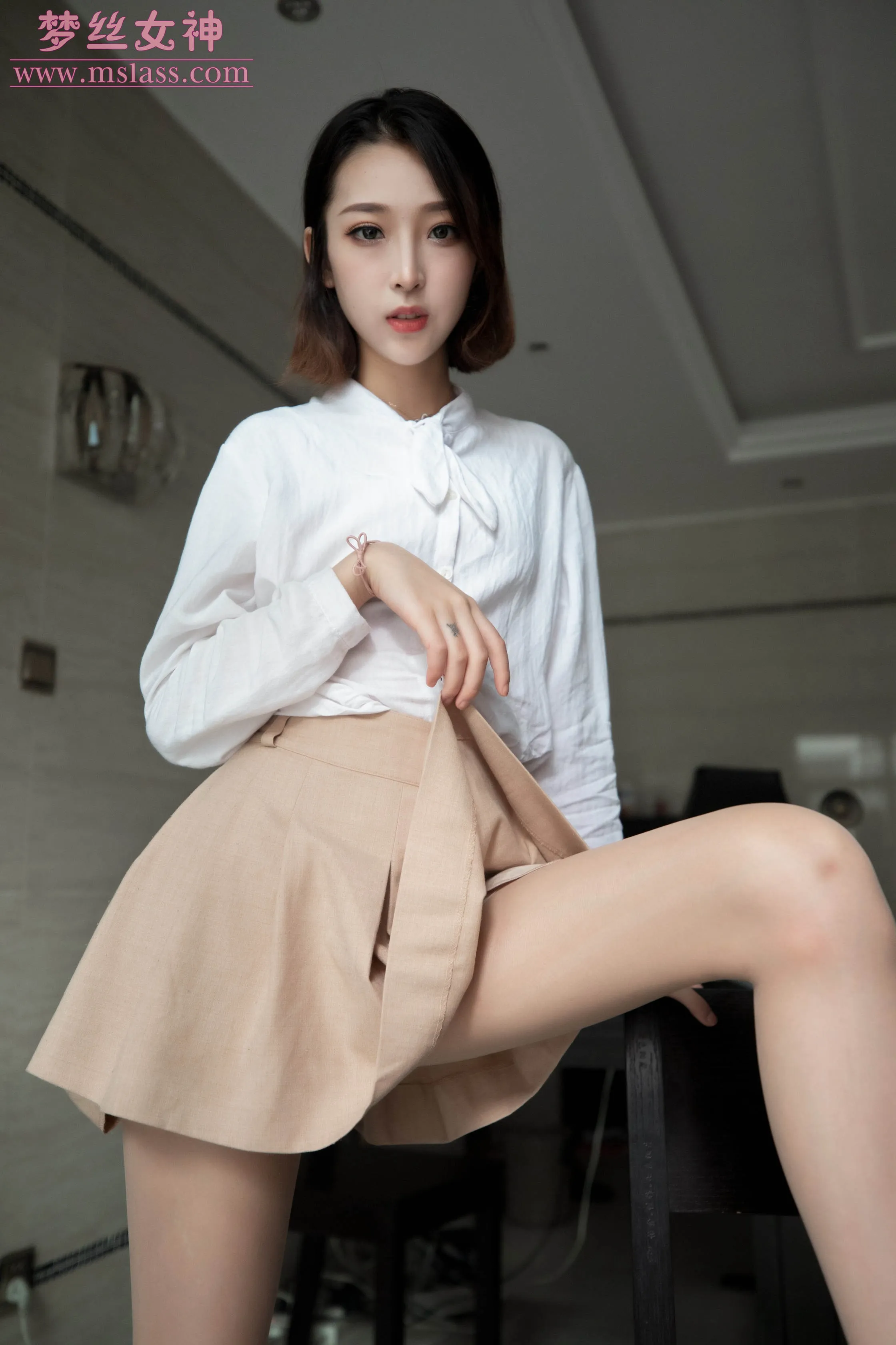 MSLASS梦丝女神乔儿肉色69P1024高清图