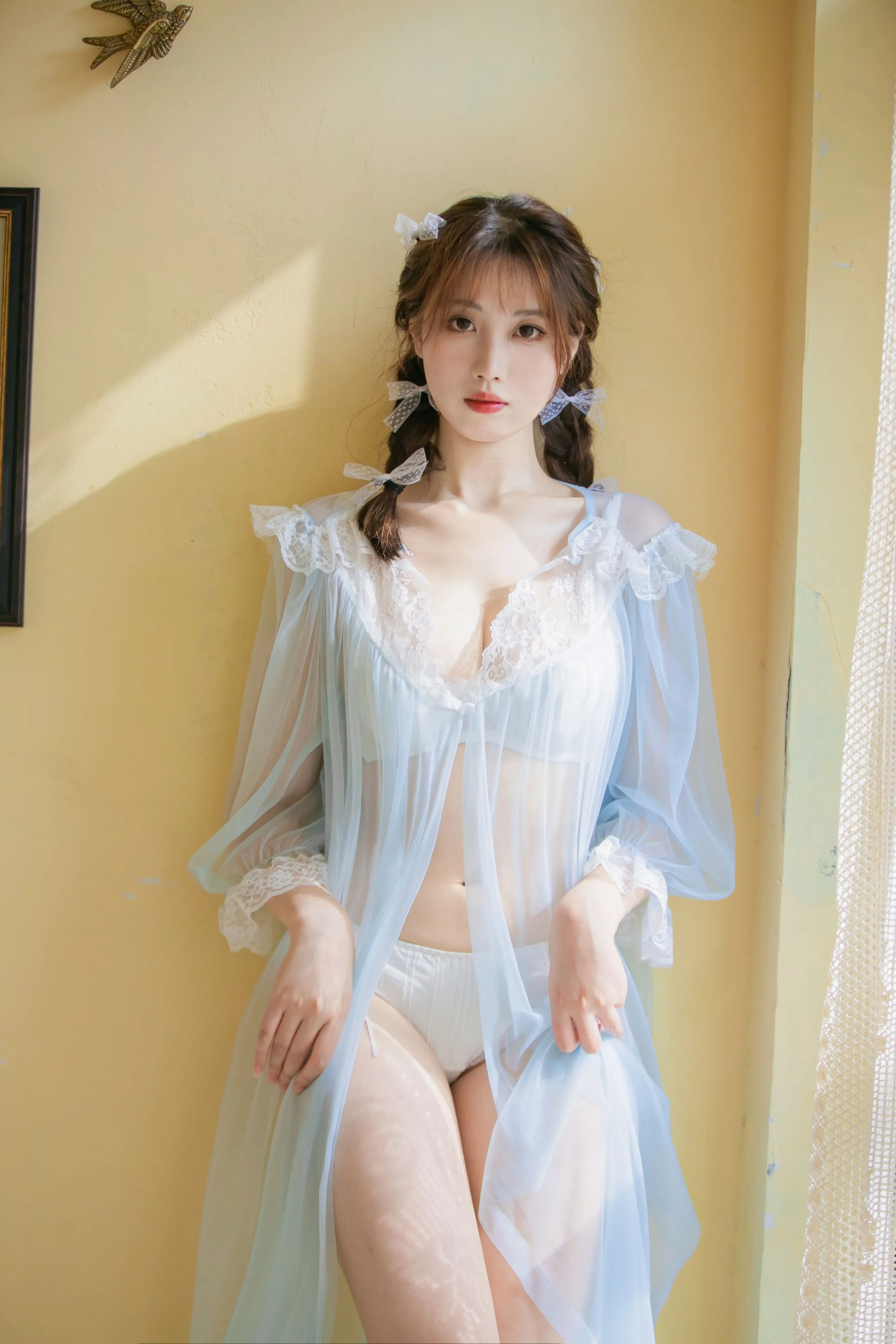 NO022蓝纱衣40P596MB高清无水印