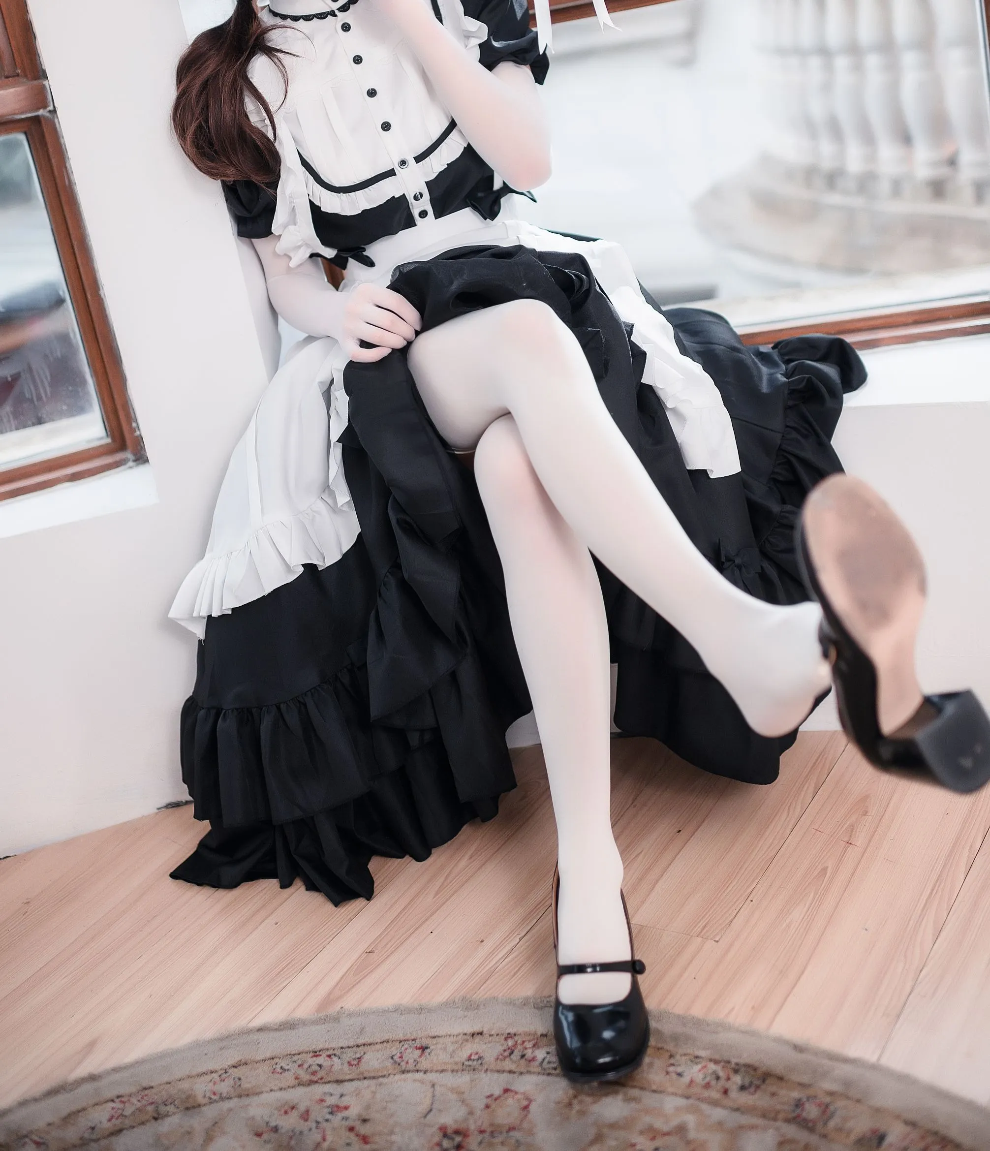 阿包也是兔娘传统长裙女仆47P509MB必看合集