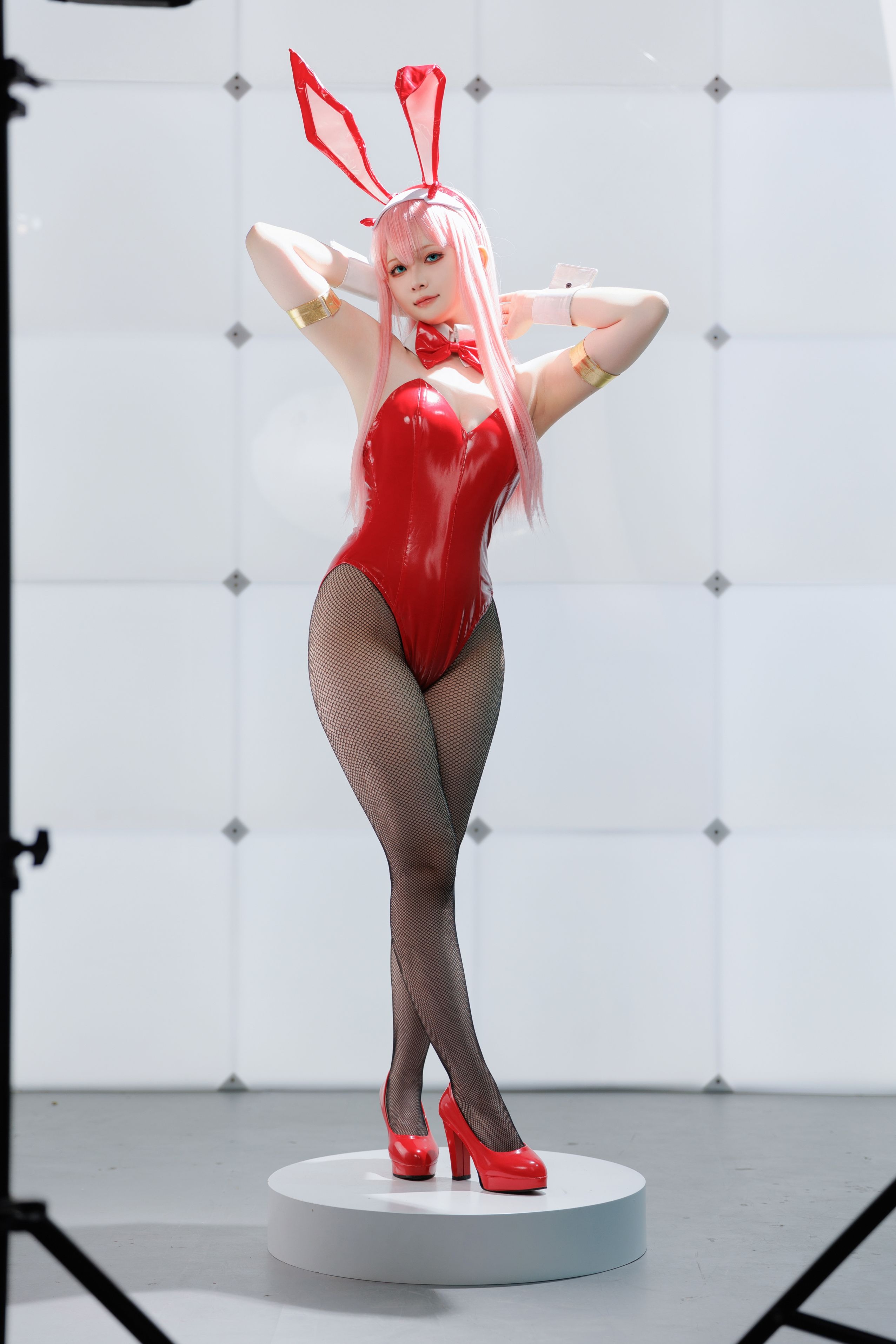 屿鱼ZeroTwo国家队02cosplay屿鱼高清图集精品合集