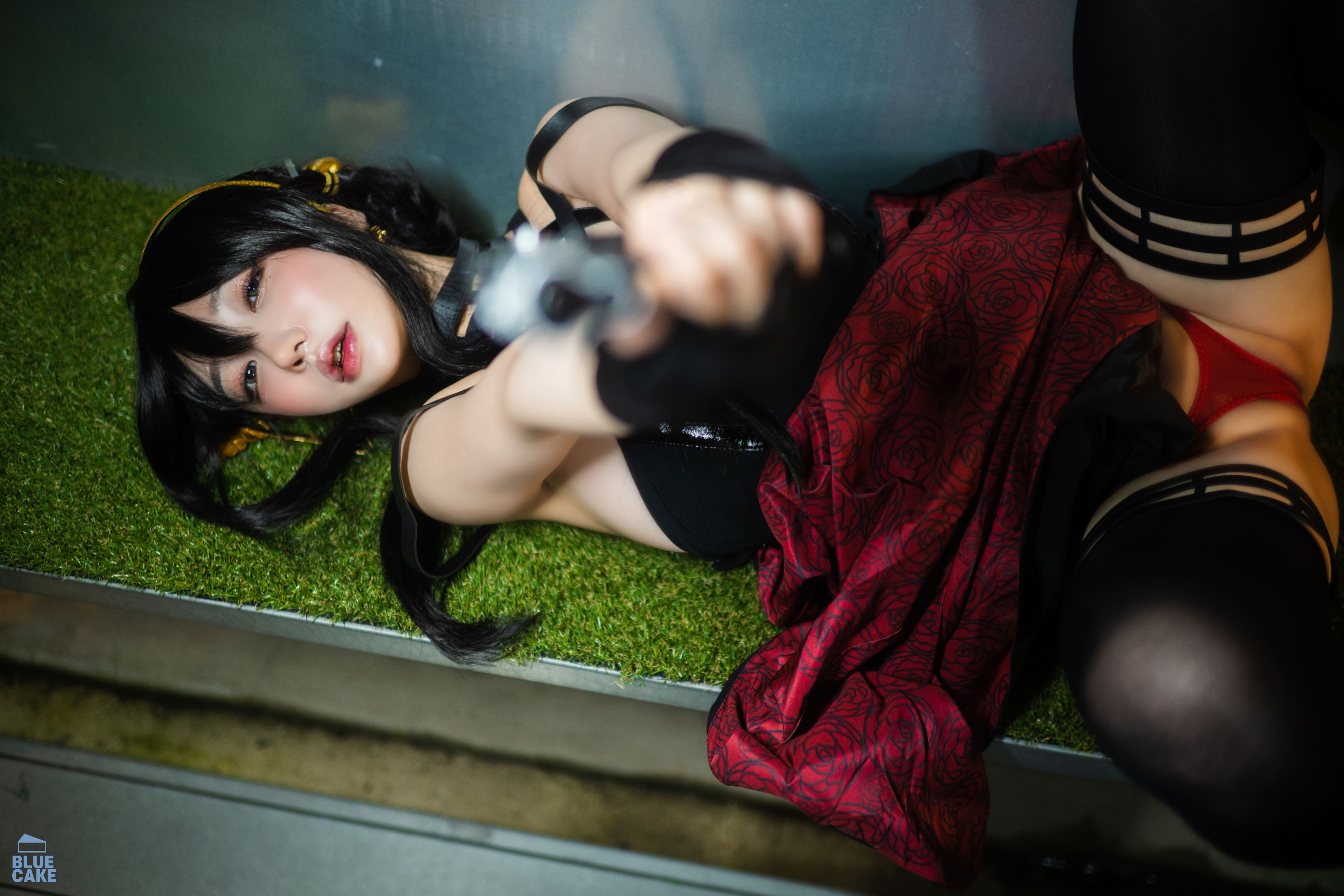 YeEun_BlackRose_RED043精选