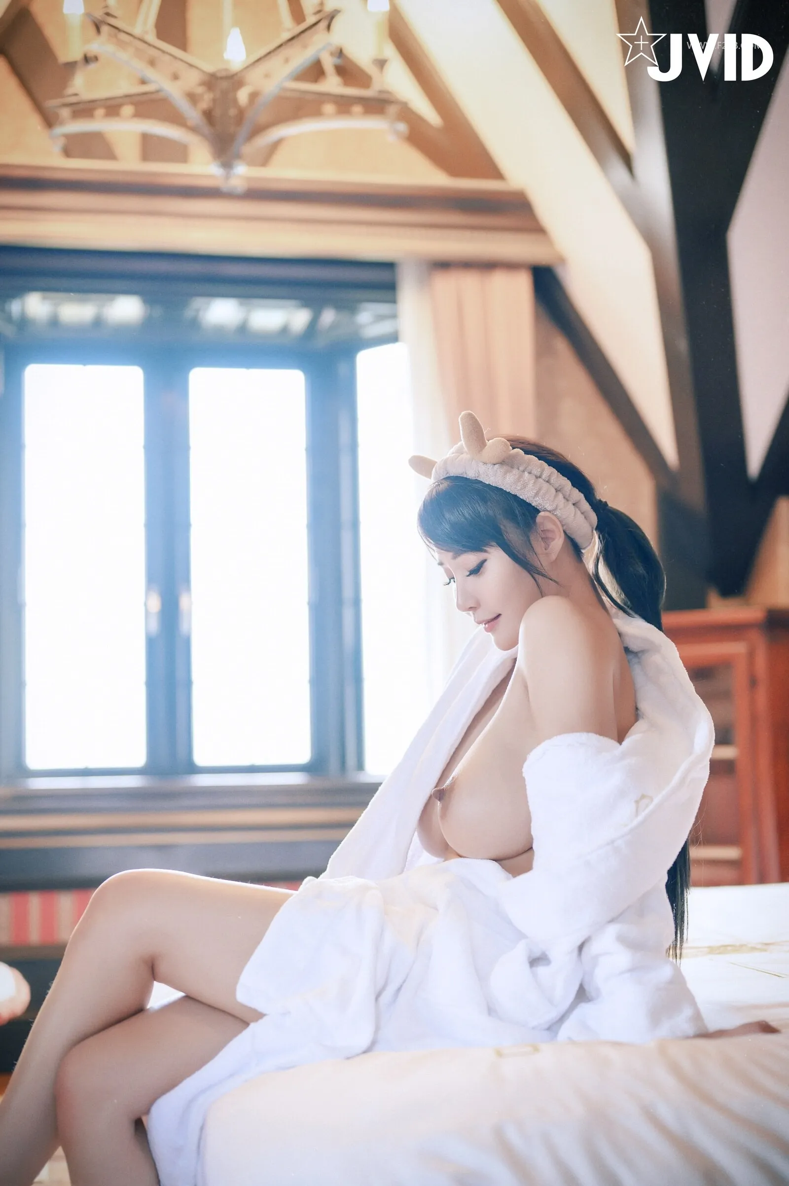 JVID乐乐鹿角女孩的报恩161P02134K图集