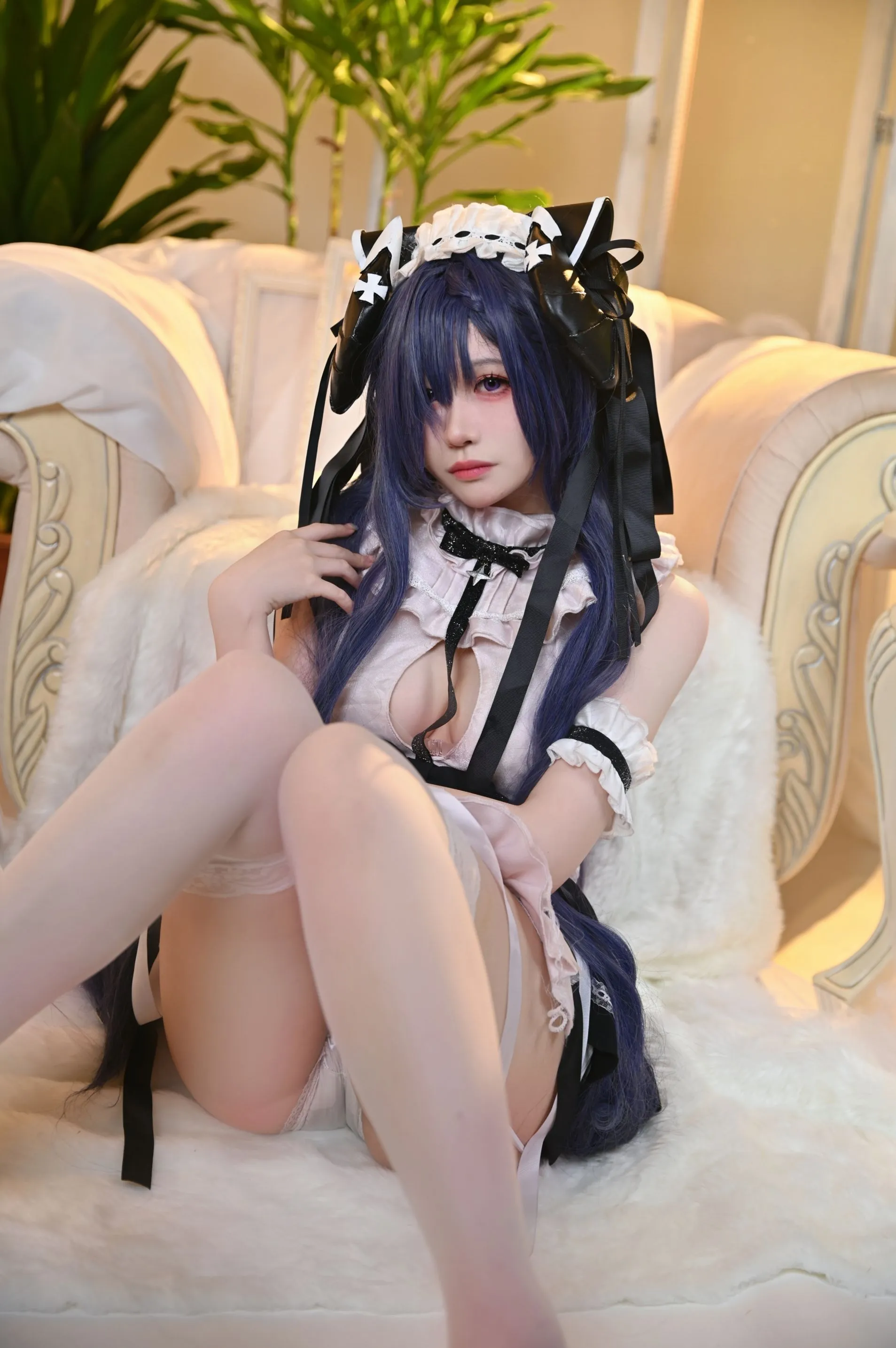 浅仓yokoo碧蓝航线奥古斯特女仆AugustAzurLane30P292MB网红写真