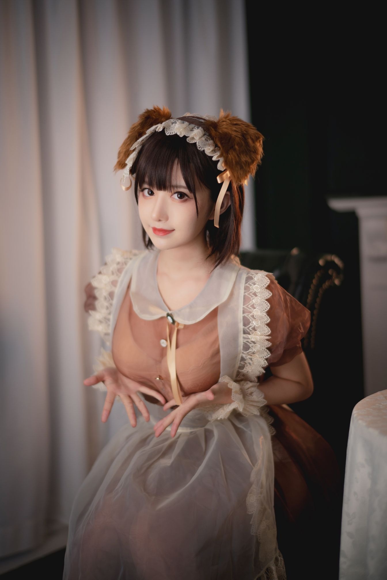 Shika小鹿鹿NO77透明女仆22P438MB0321限时福利