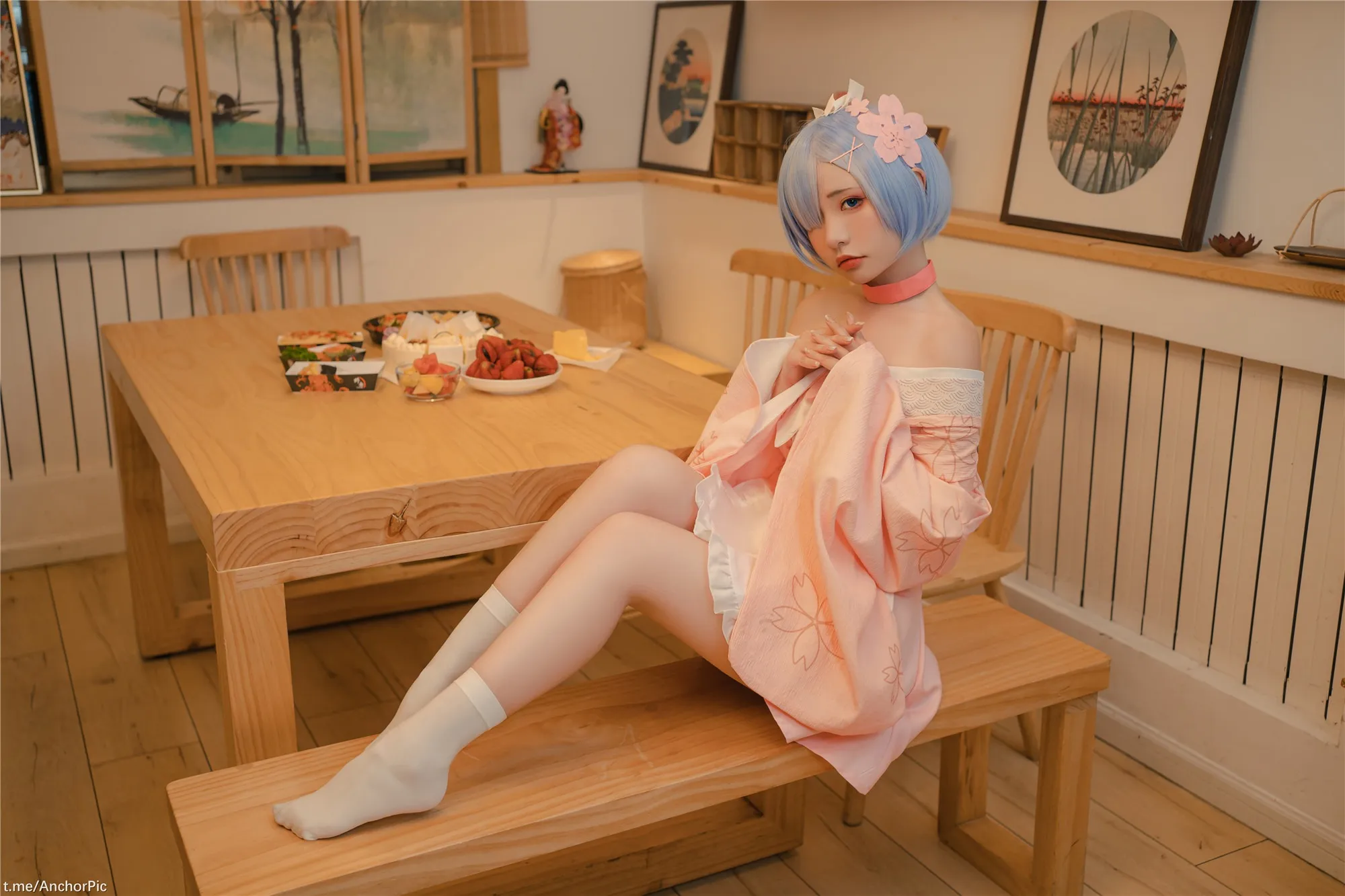 喵小吉金鱼kinngyo从零开始的女体盛宴101P1007原版写真