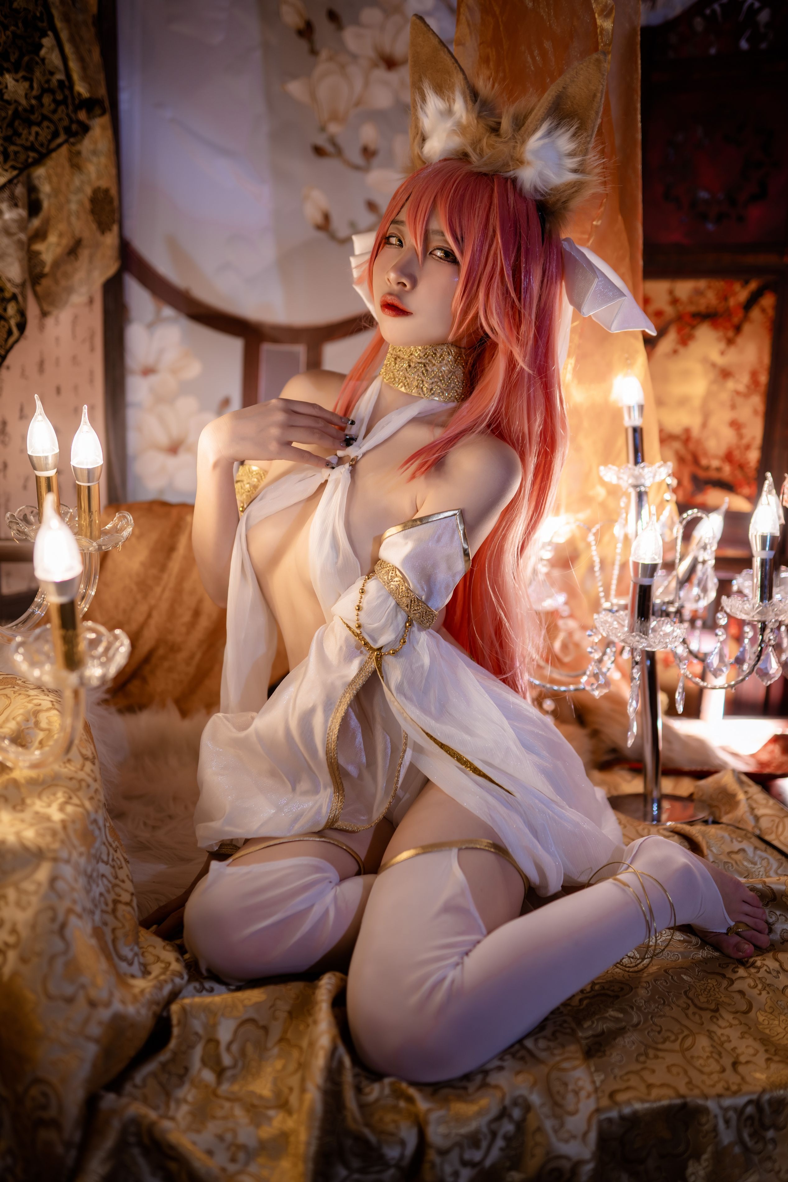 二佐Nisa玉藻前舞娘237PFate玉藻前舞娘二佐Nisa37张cos网红写真