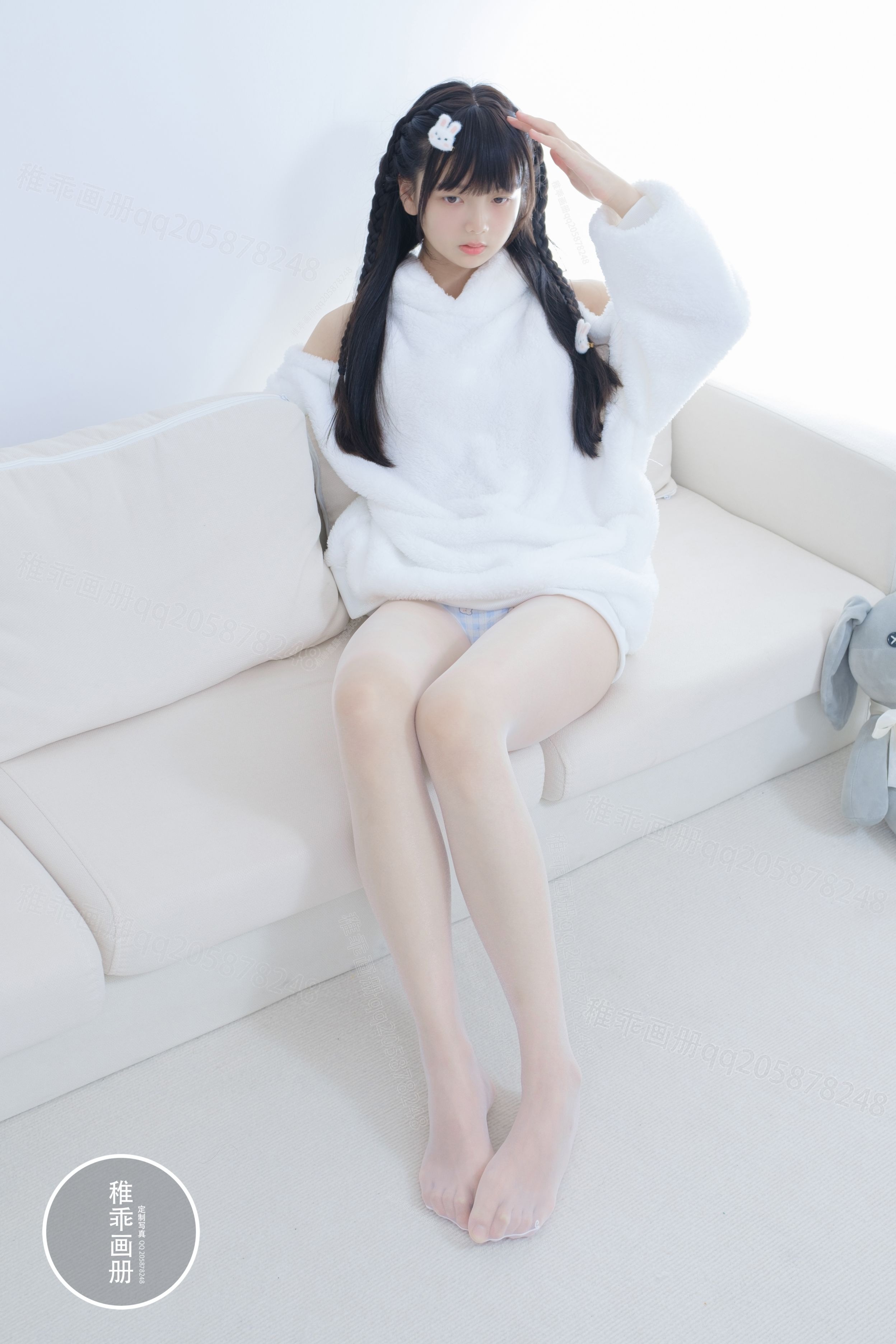 稚乖画册晴空10夜夜白丝双马尾80P1V185GB1016全集