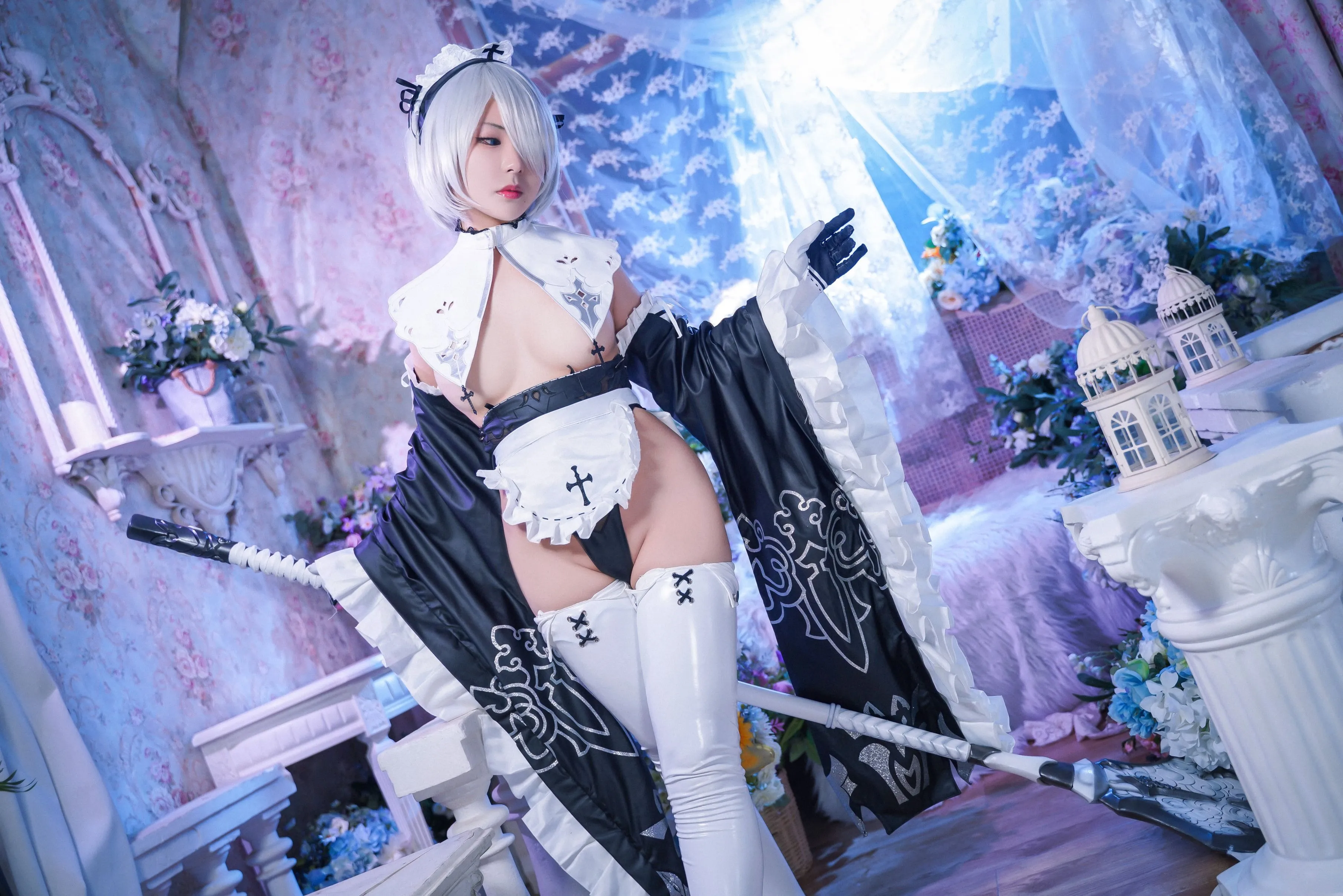 虎森森2B女仆15P78MB爆款写真