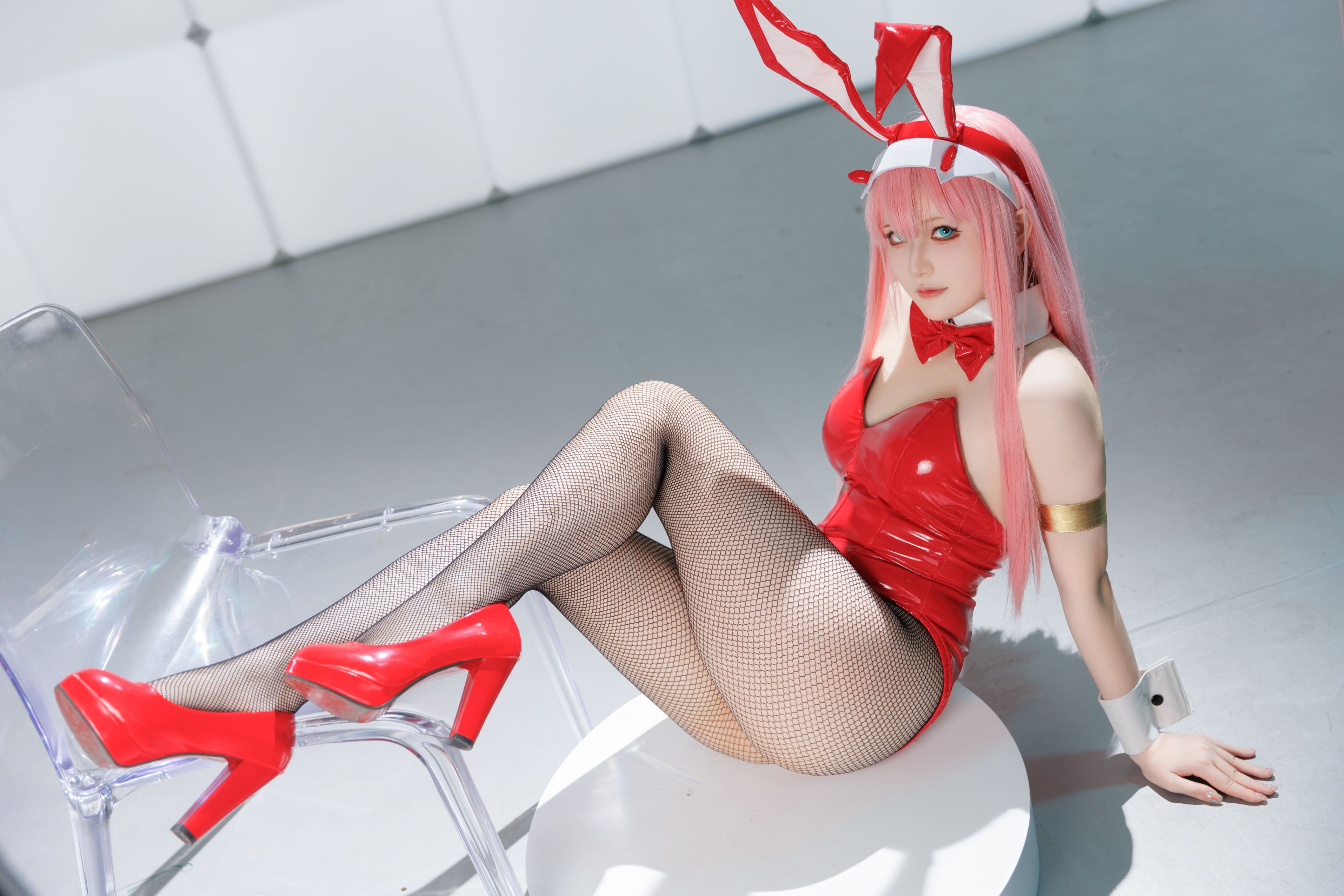 屿鱼ZeroTwo国家队02cosplay屿鱼高清图集精品合集