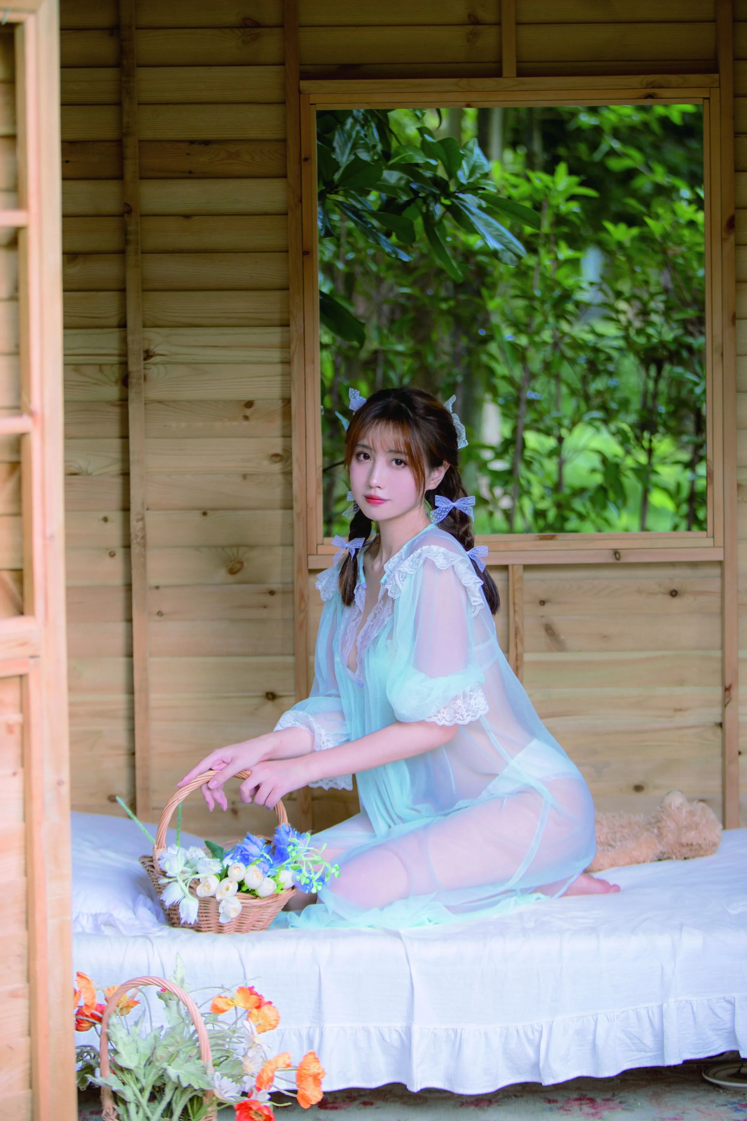 NO022蓝纱衣40P596MB高清无水印