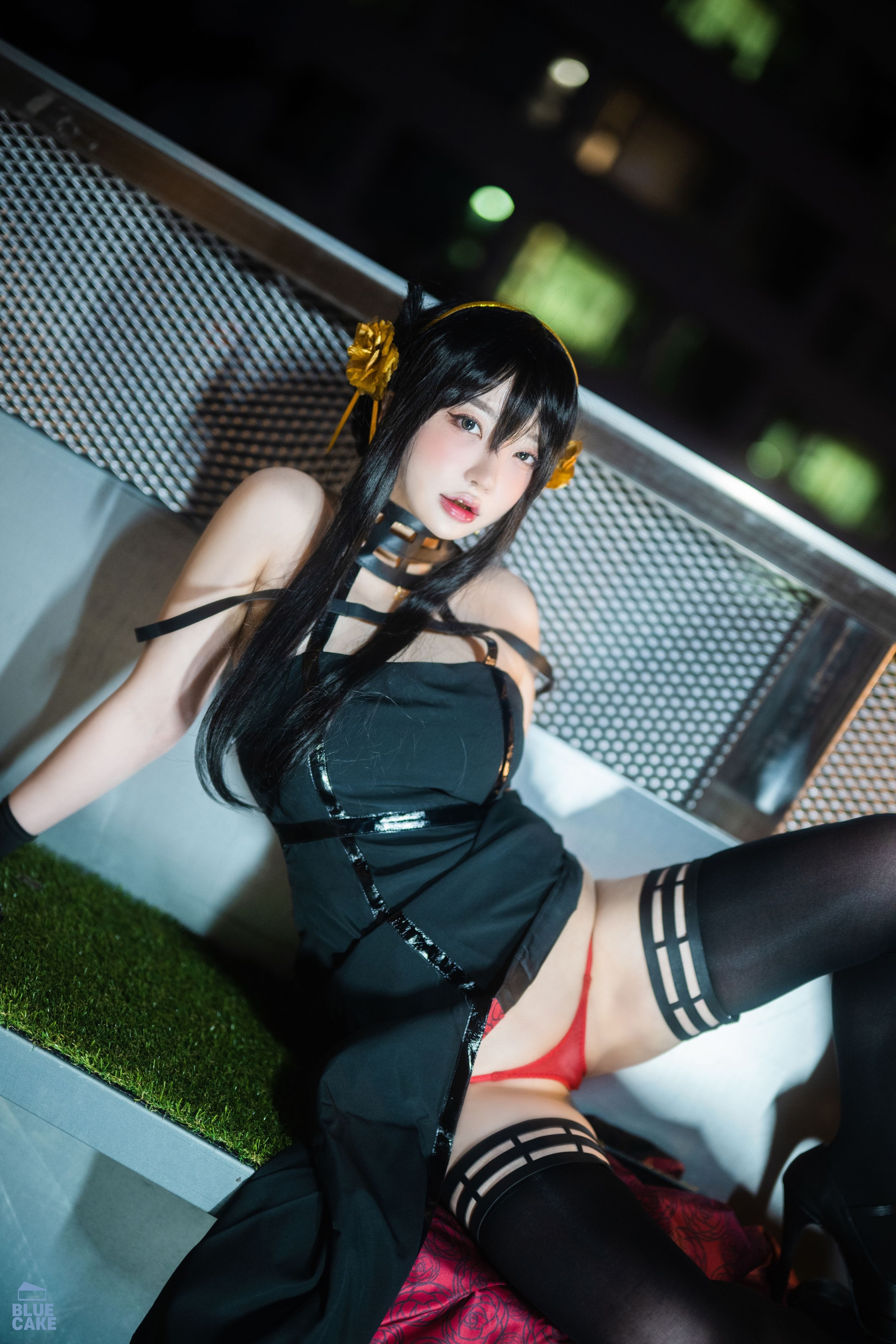 YeEun_BlackRose_RED043精选