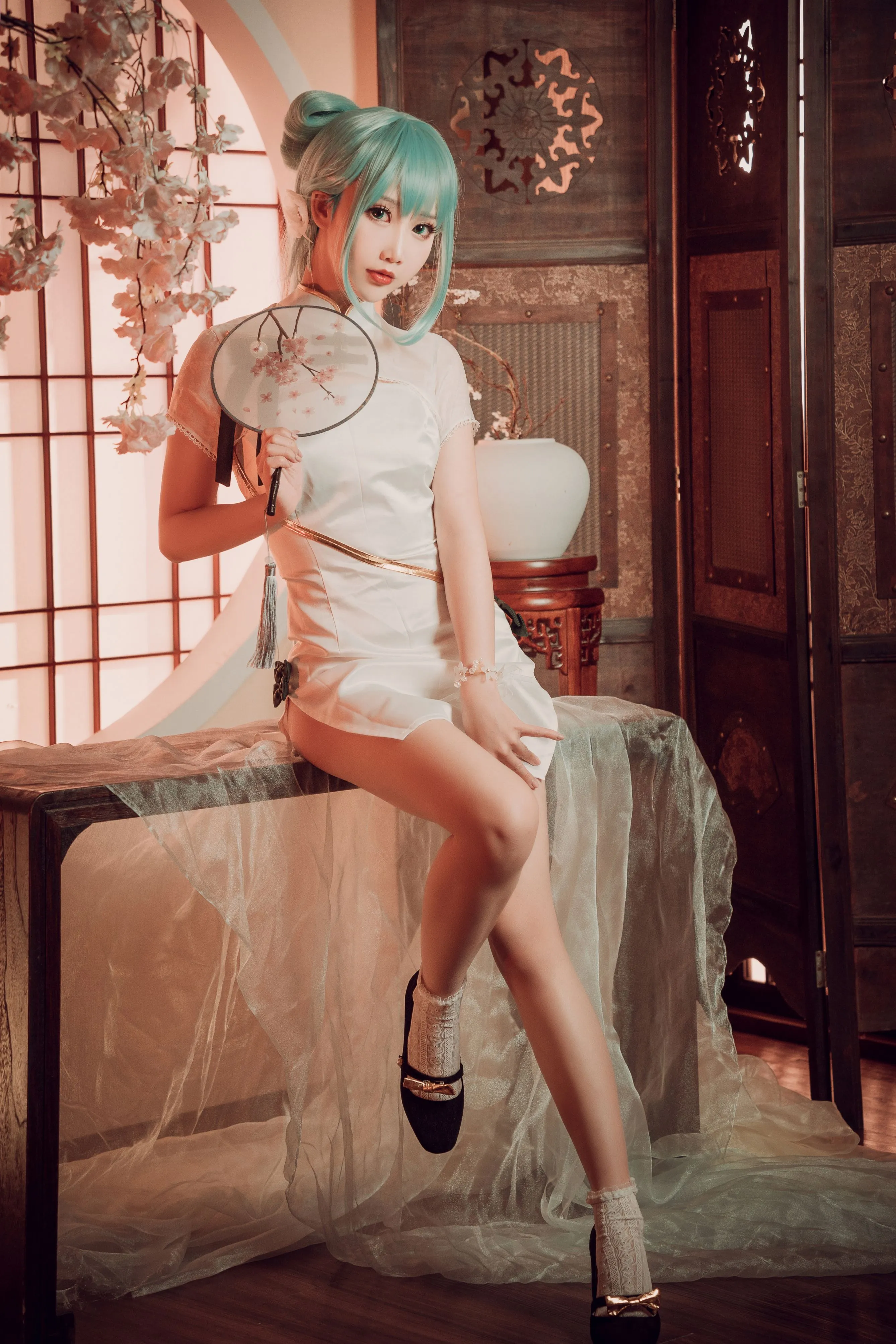 面饼仙儿初音旗袍28P514MB热门写真