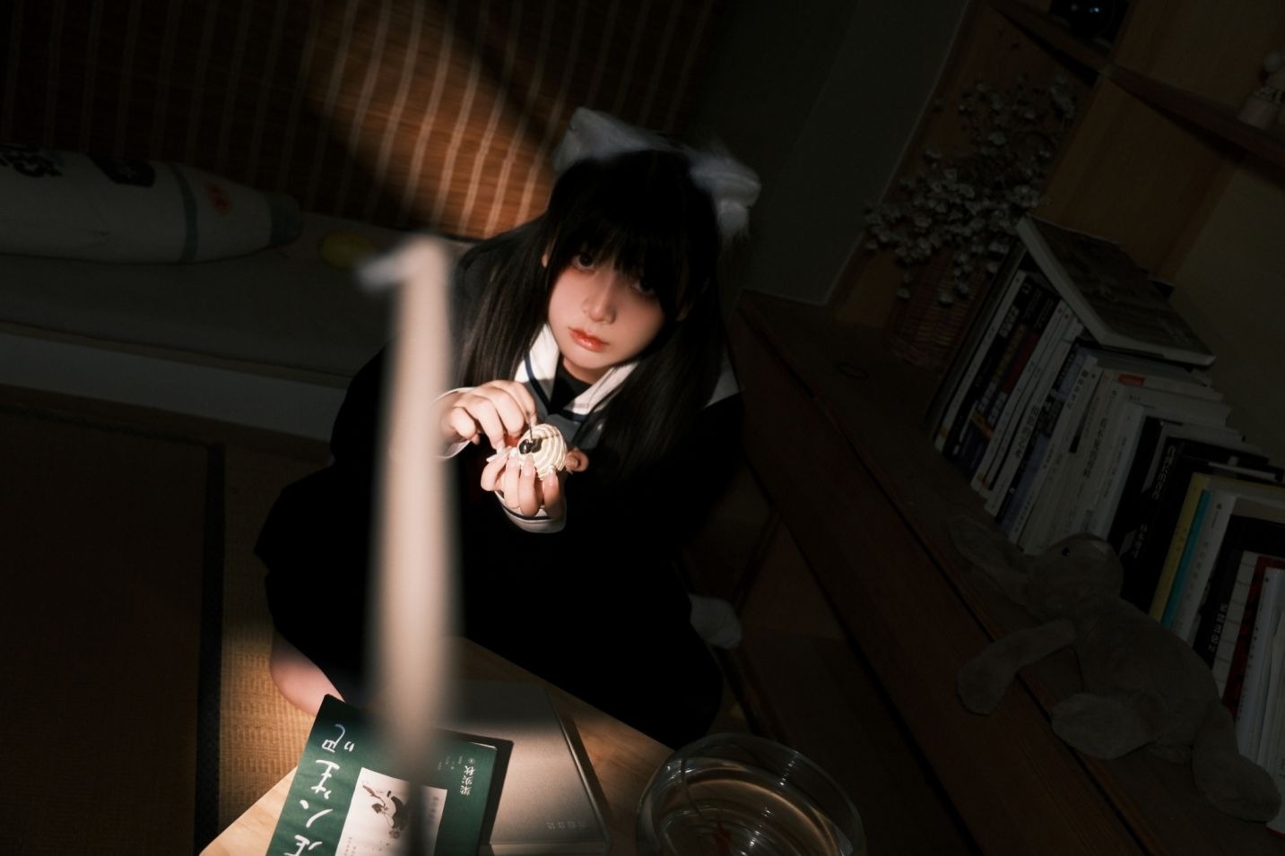 星野柒兔放课后的吔鱼少女59P1V417MB放学少女主题cos59张1视频417MB完整合集