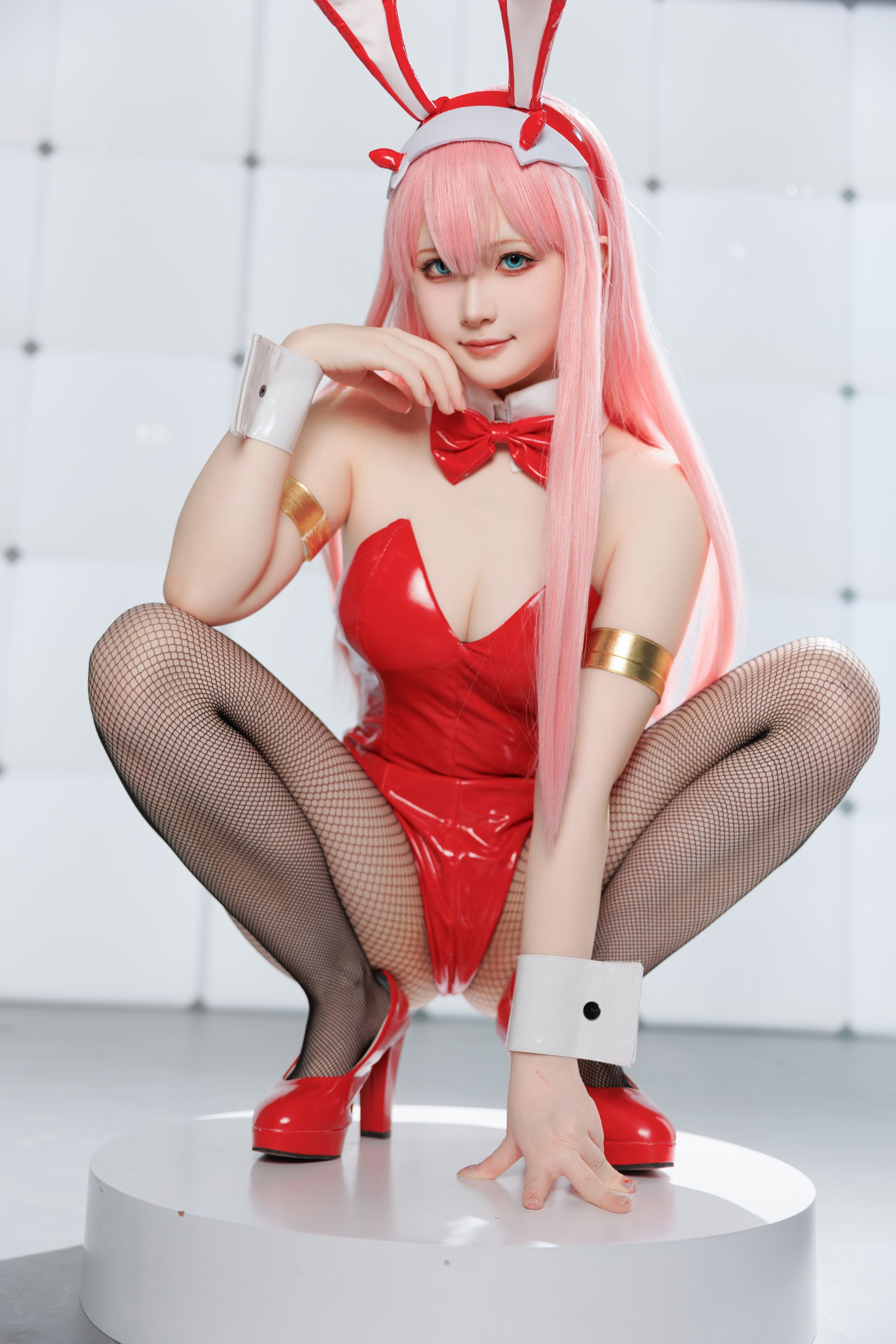屿鱼ZeroTwo国家队02cosplay屿鱼高清图集精品合集