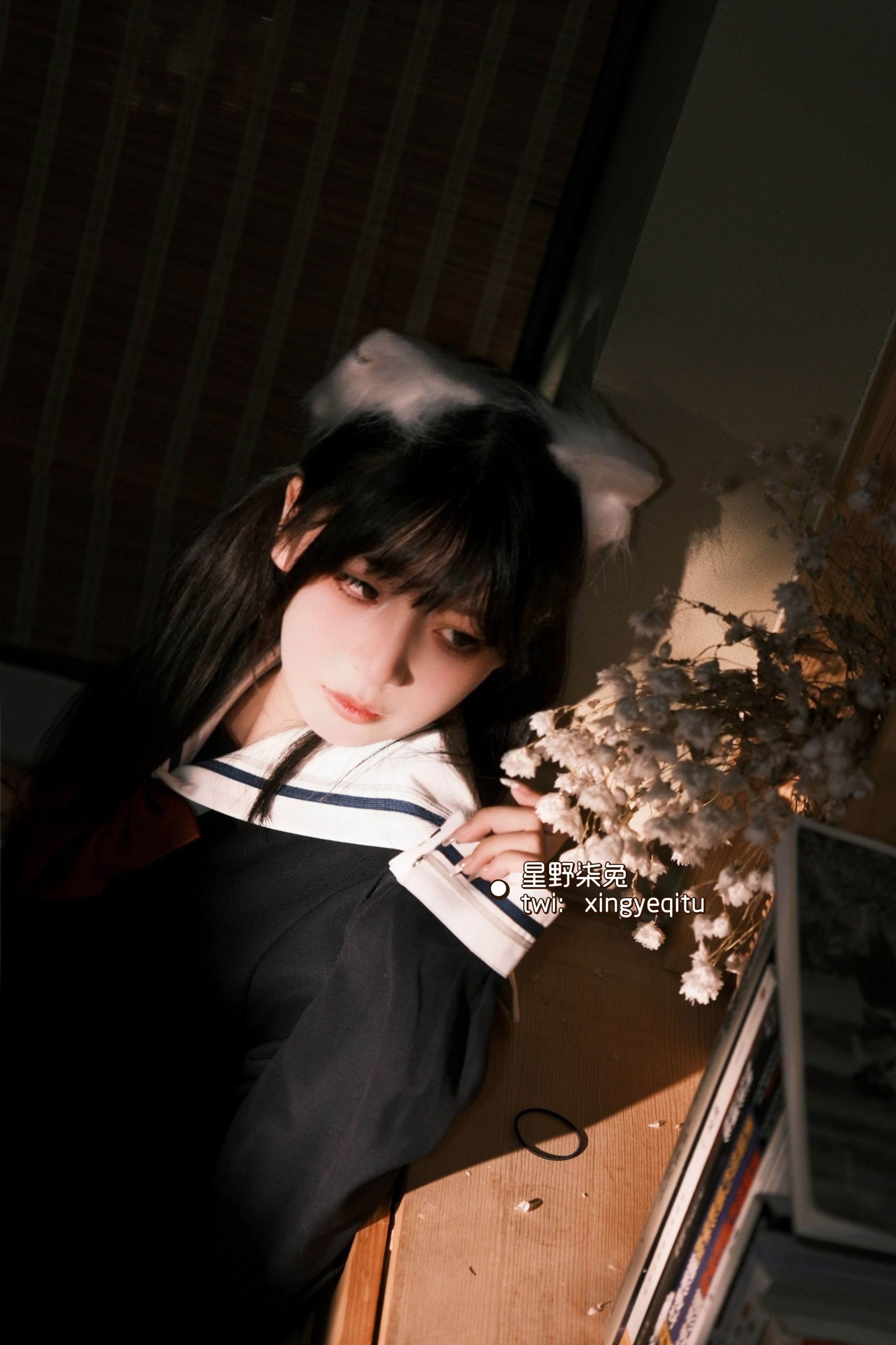 星野柒兔放课后的吔鱼少女59P1V417MB放学少女主题cos59张1视频417MB完整合集