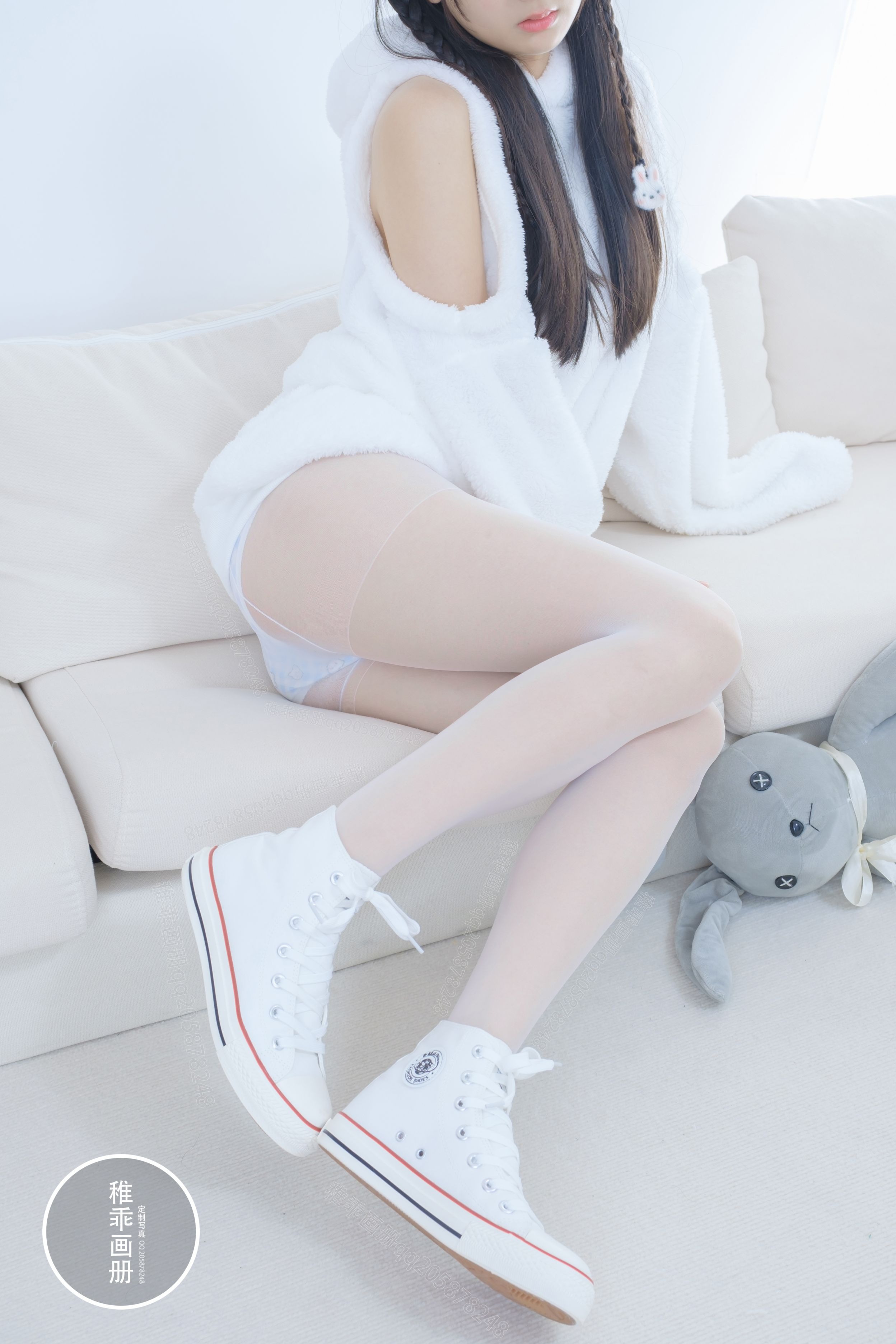 稚乖画册晴空10夜夜白丝双马尾80P1V185GB1016全集