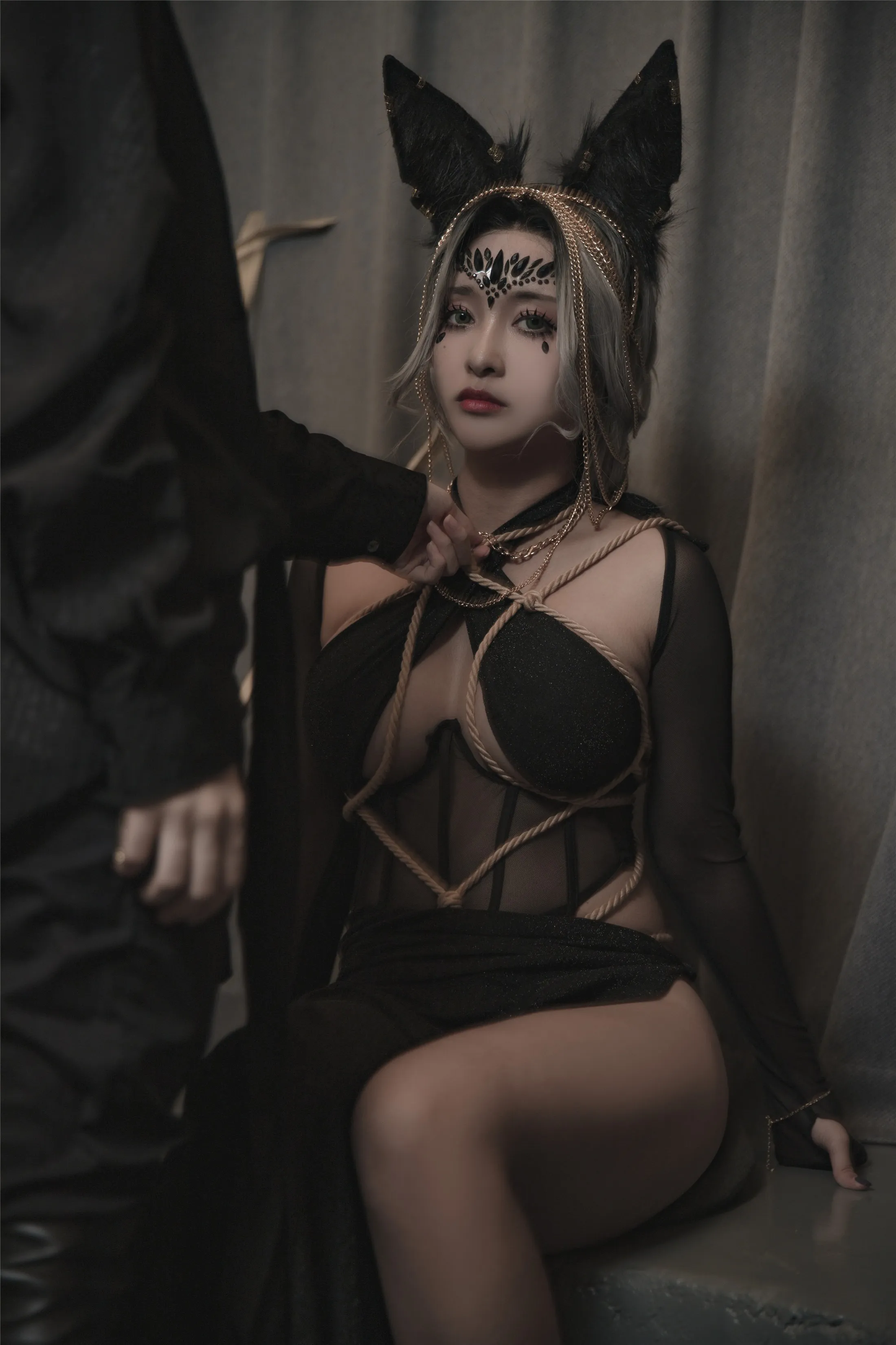 洛璃LoLiSAMA狼少女狼女的调教130P0306精选