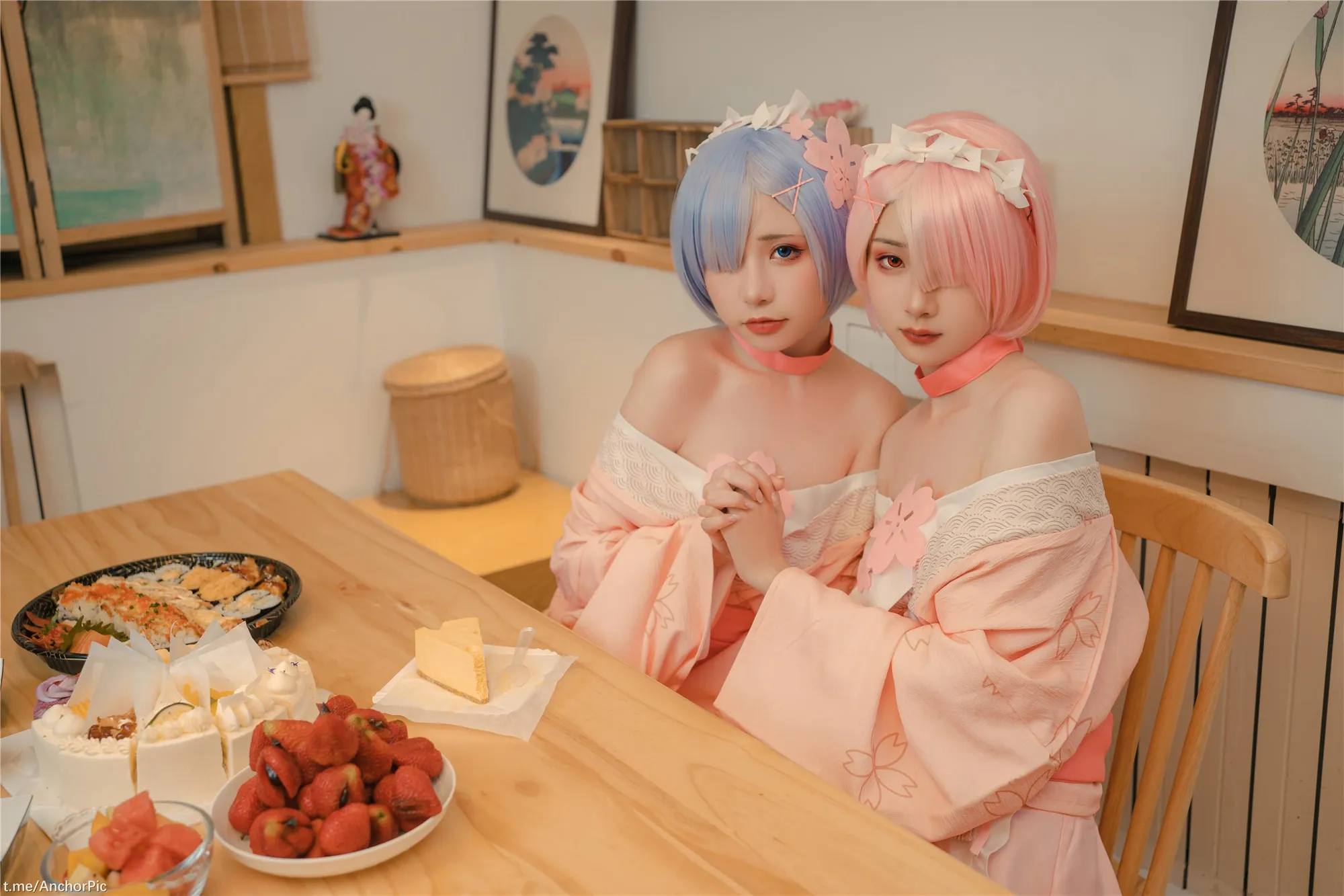 喵小吉金鱼kinngyo从零开始的女体盛宴101P1007原版写真