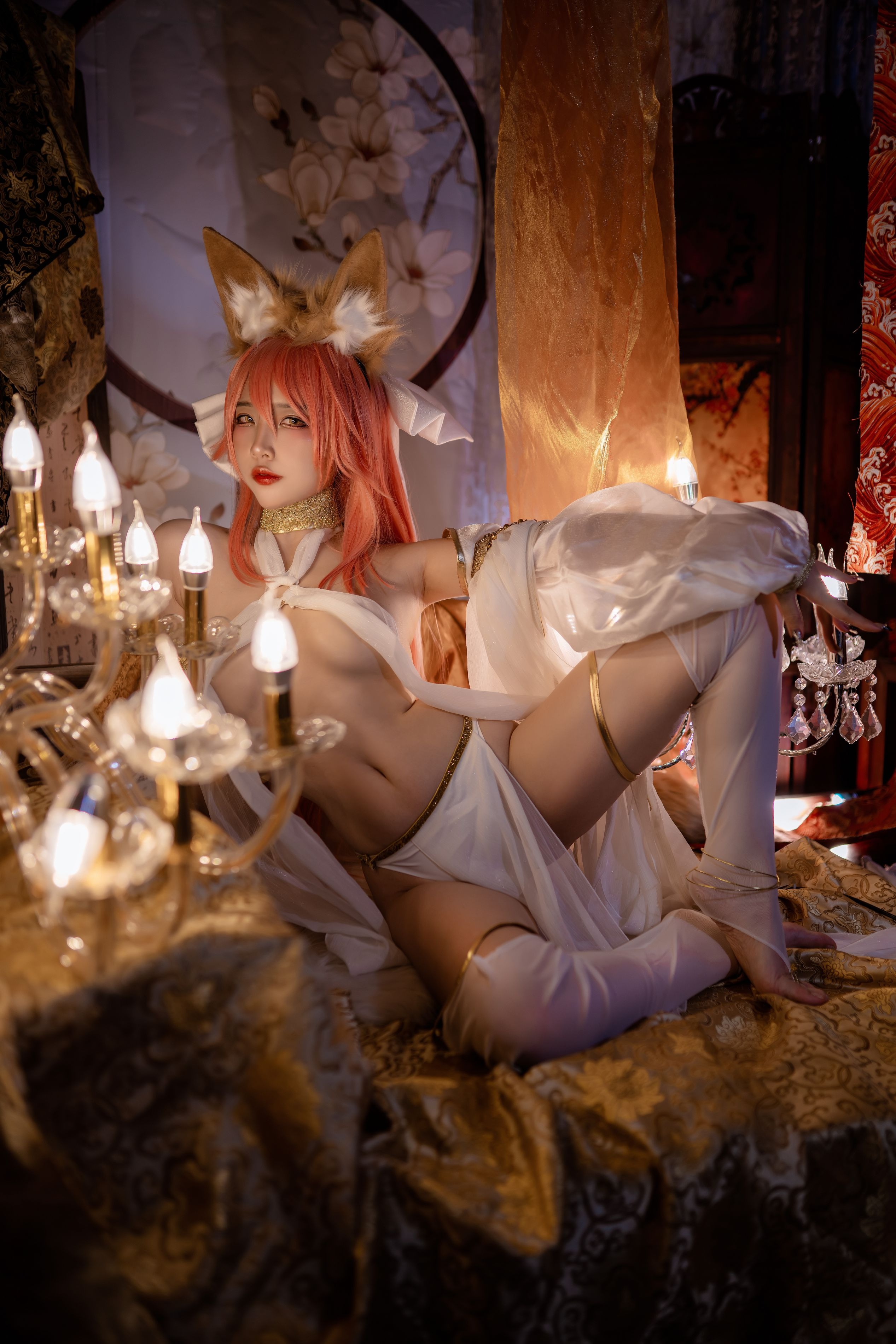二佐Nisa玉藻前舞娘237PFate玉藻前舞娘二佐Nisa37张cos网红写真
