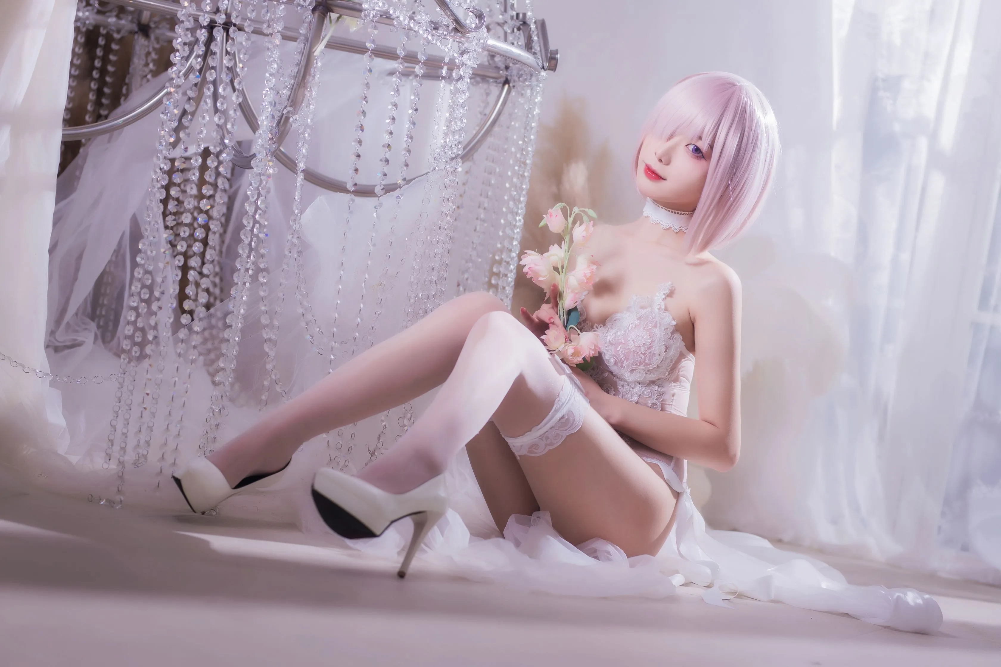 封疆疆v玛修婚纱网红写真