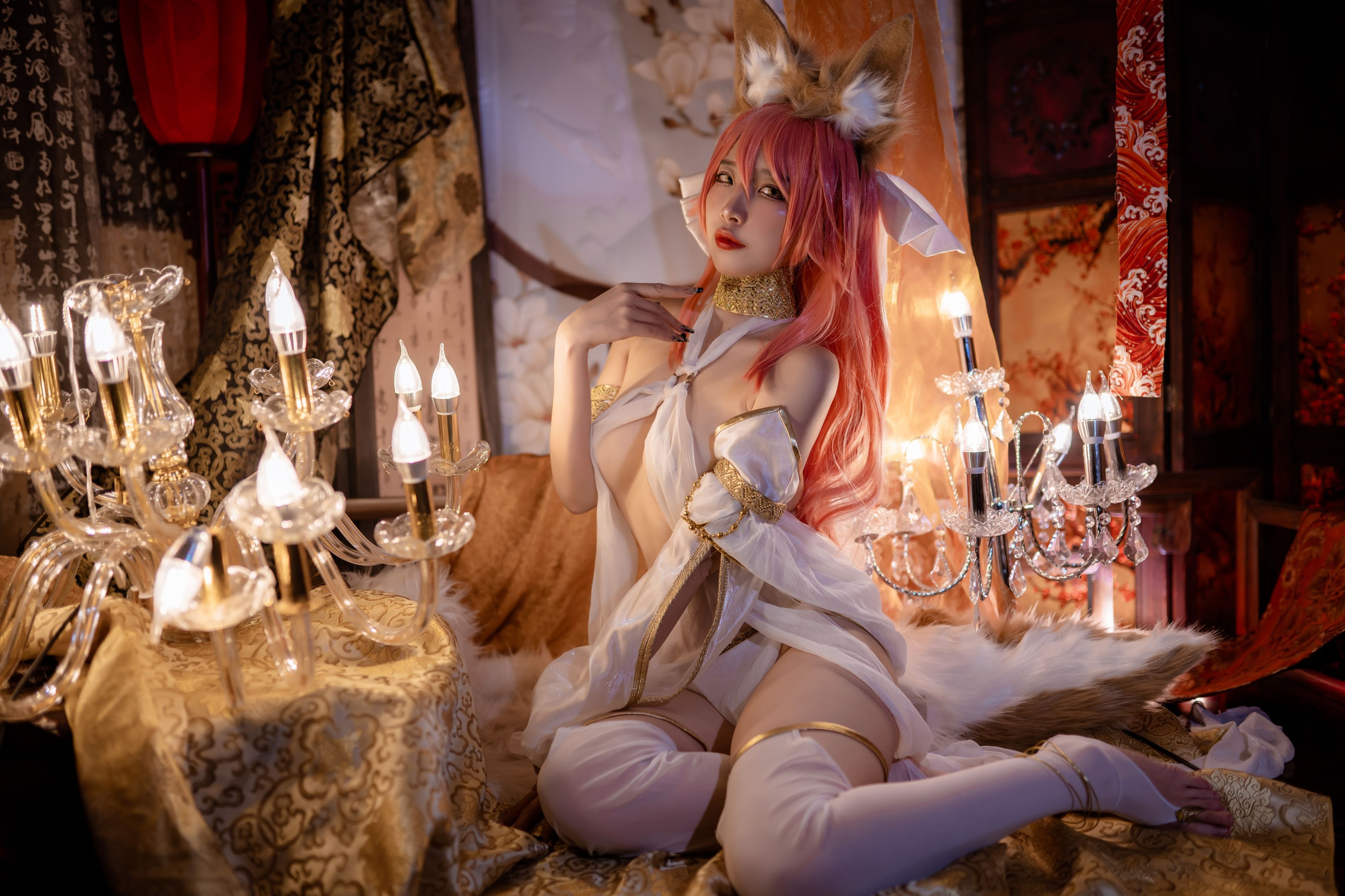 二佐Nisa玉藻前舞娘237PFate玉藻前舞娘二佐Nisa37张cos网红写真