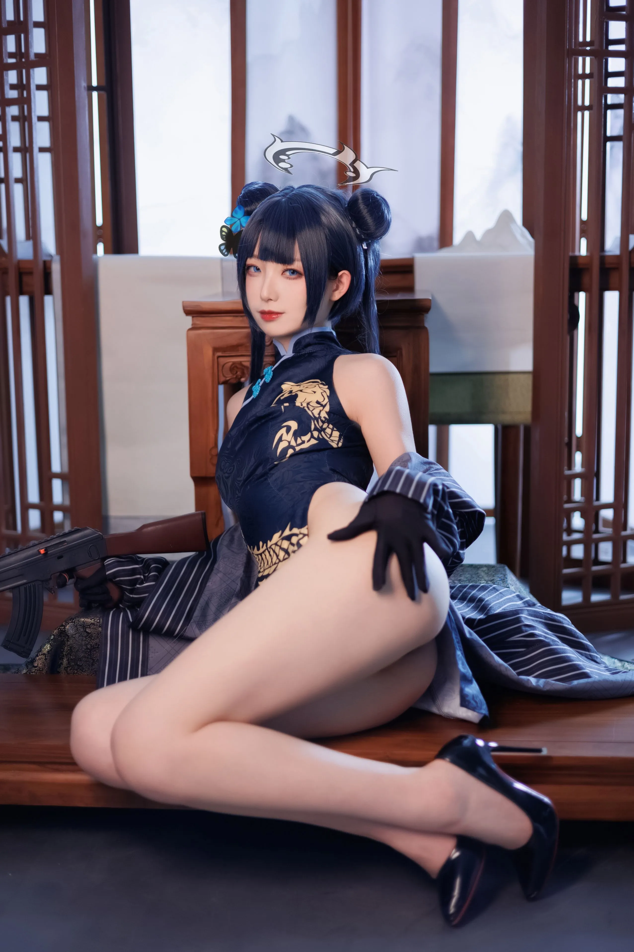 封疆疆碧蓝档案妃咲34P348MB0123网红写真