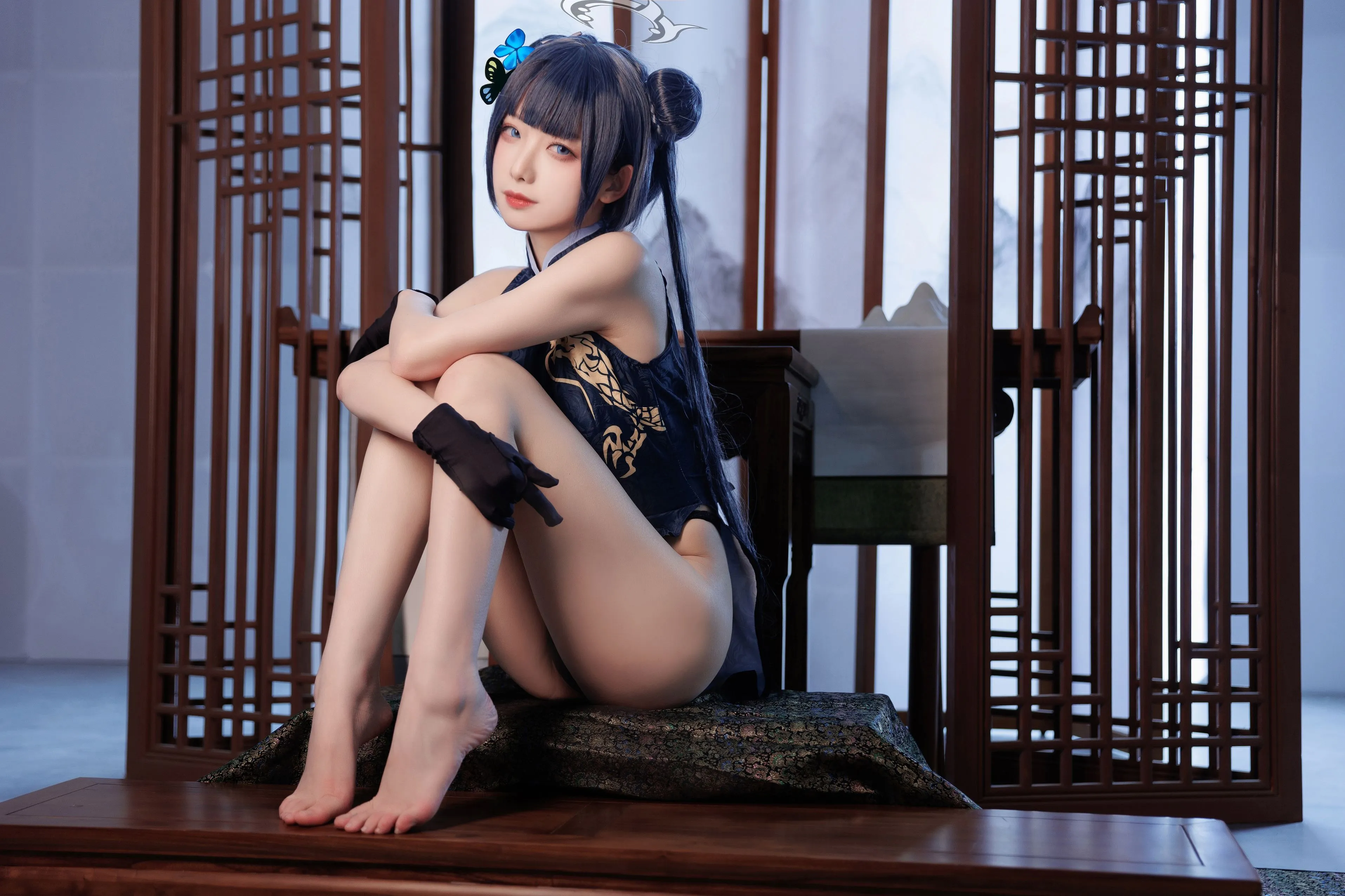 封疆疆碧蓝档案妃咲34P348MB0123网红写真